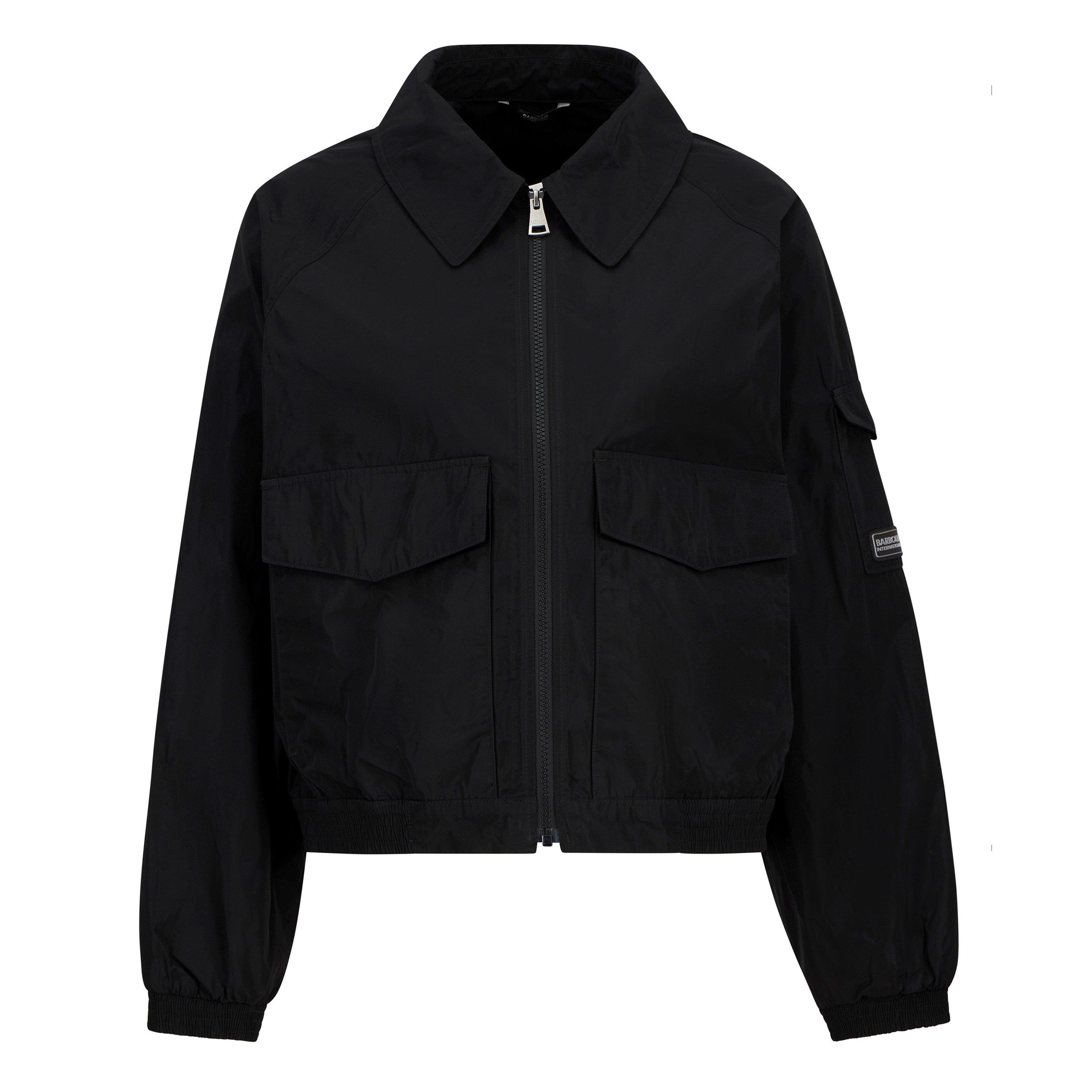 Barbour International Women's Liya Showerproof Jacket - Black - 16 (XL)