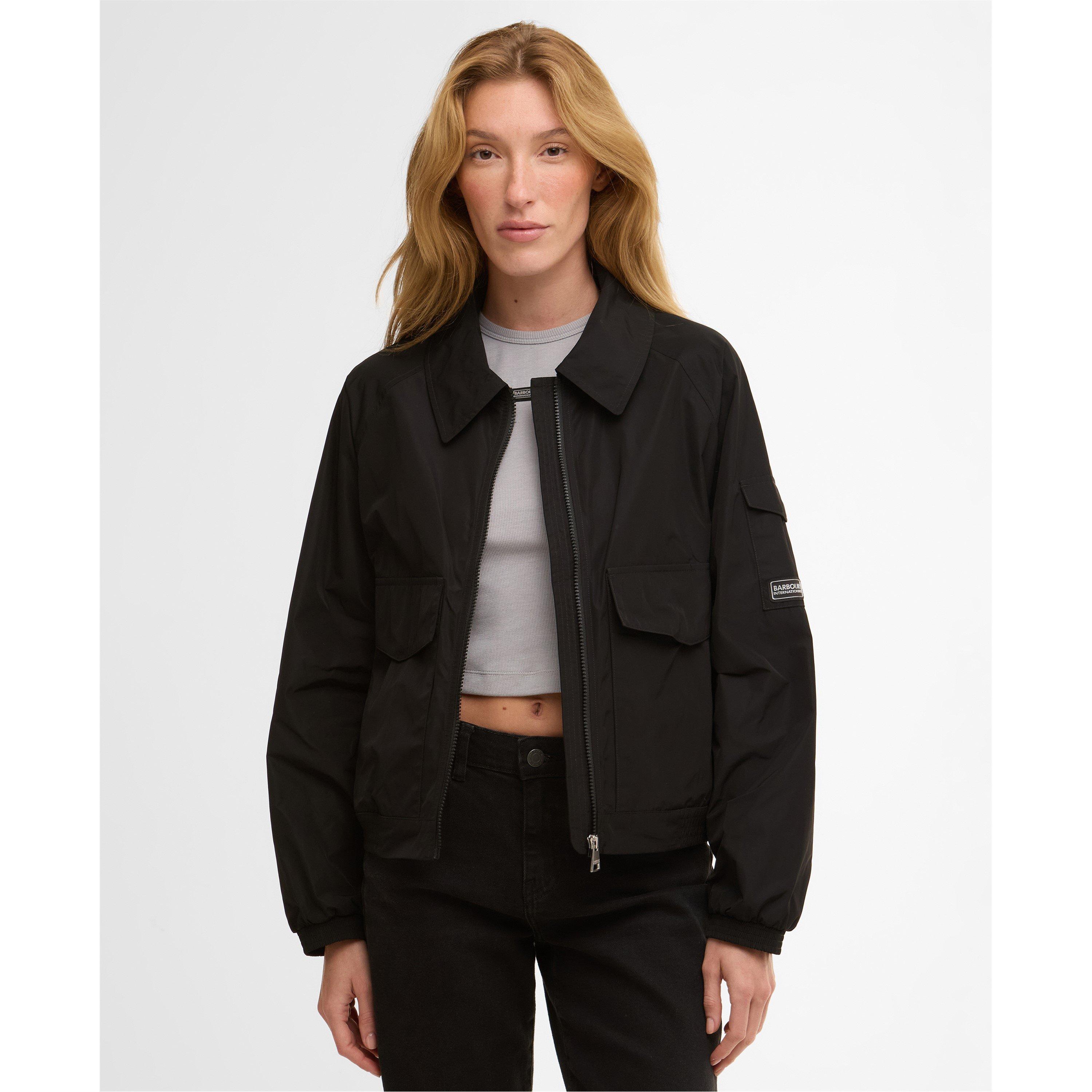 Black - Barbour International - Womens Liya Showerproof Jacket - 2