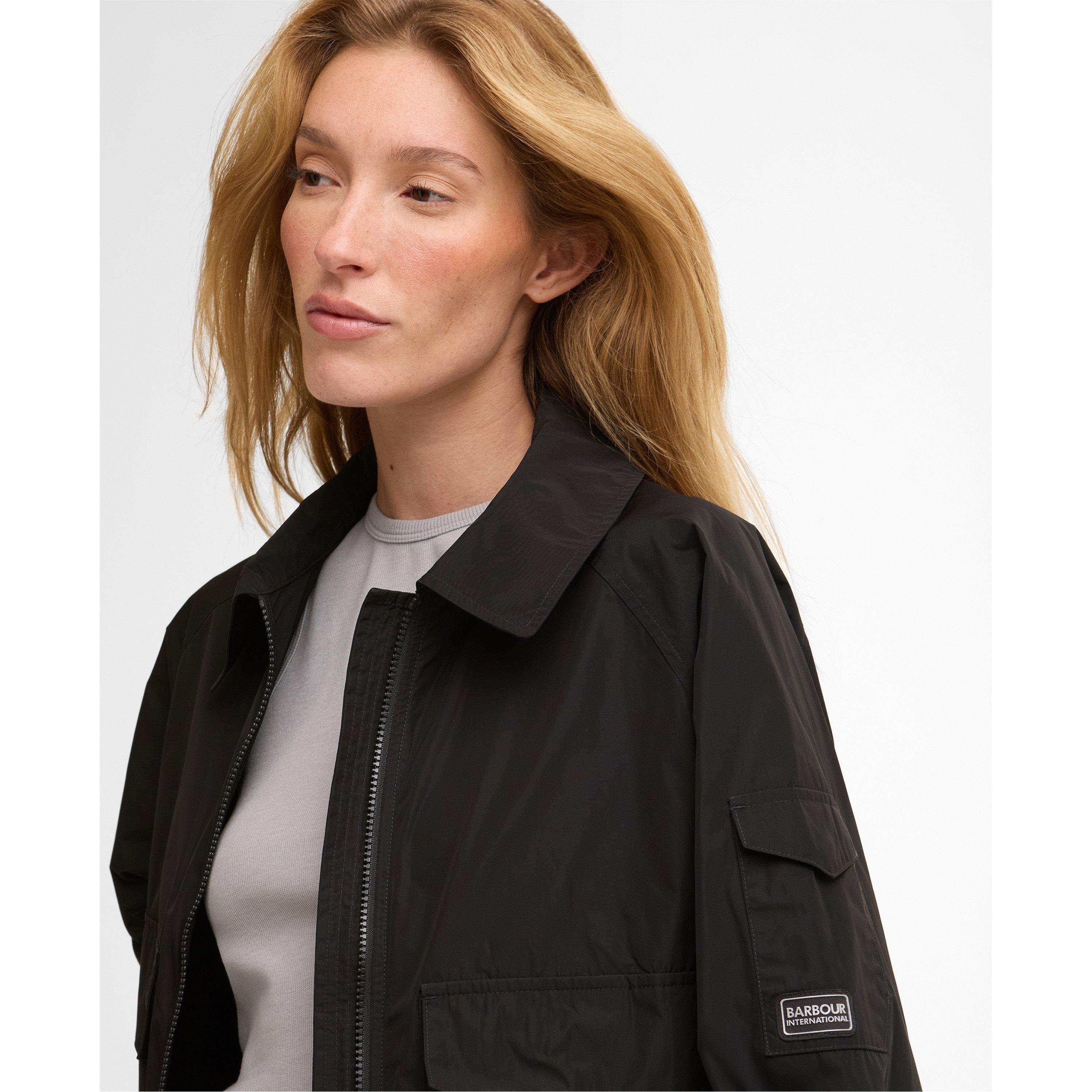 Black - Barbour International - Womens Liya Showerproof Jacket - 4