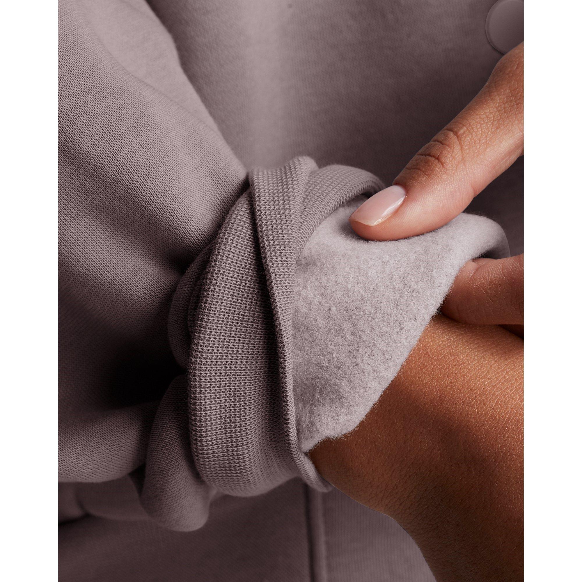 Grau - Under Armour - Fleece Full-Zip Lightweight Bomber Jacket - 5