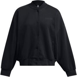 Under Armour Fleece Varsity Bomber Jacket