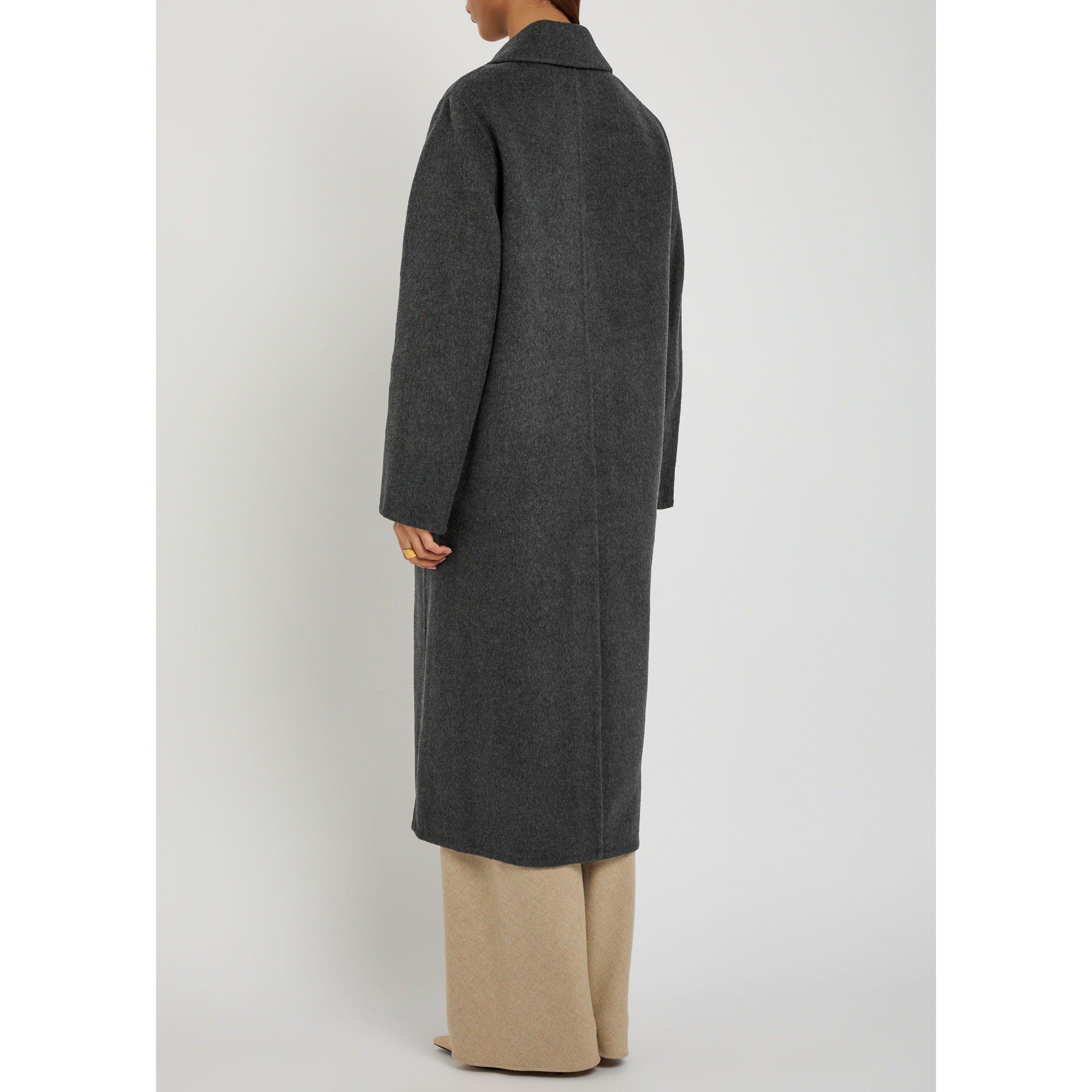 DARK GREY - Vince - C SINGLE BREASTED CLASSIC COAT - 2