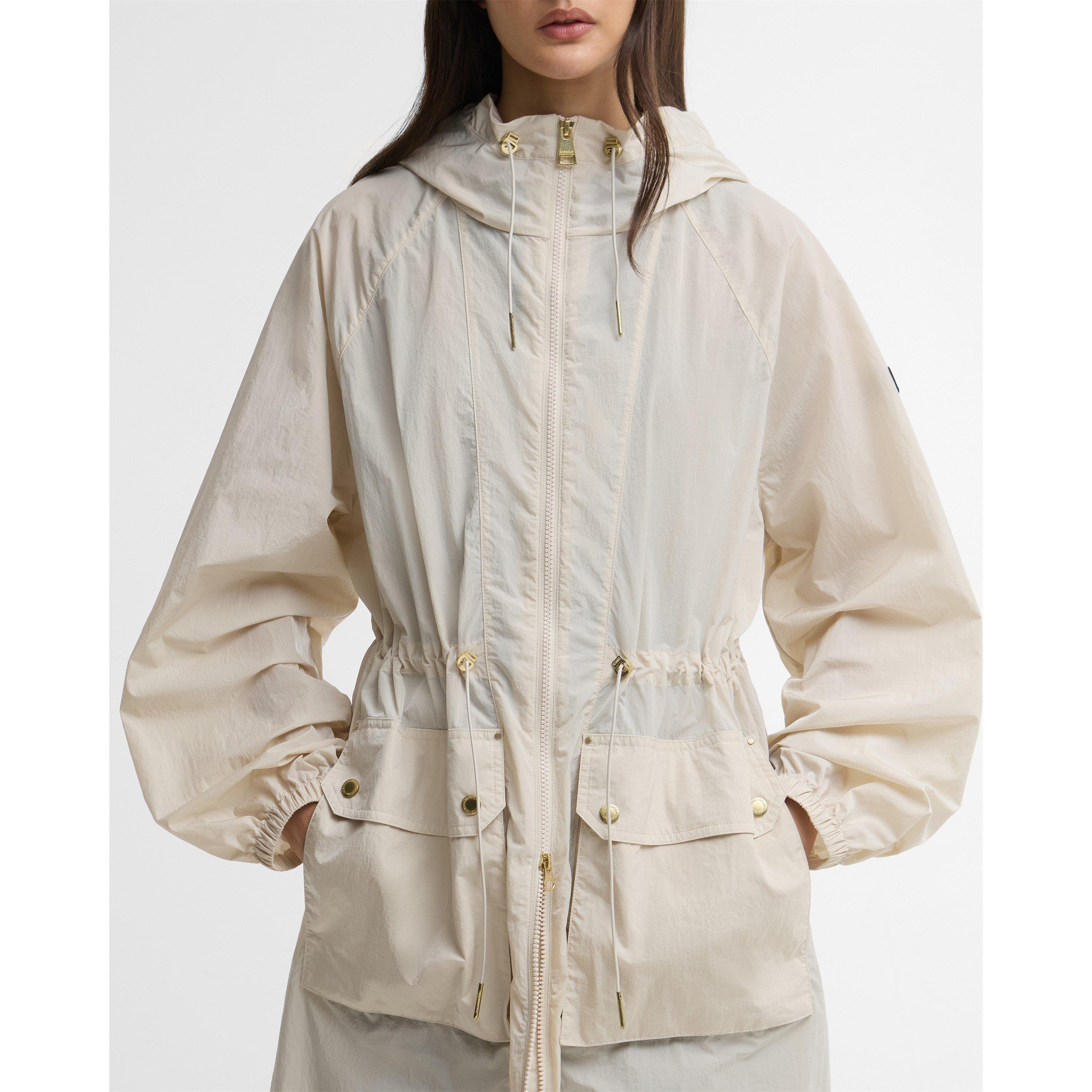 Oyster - Barbour International - Women's Rain Anorak Jacket - 5