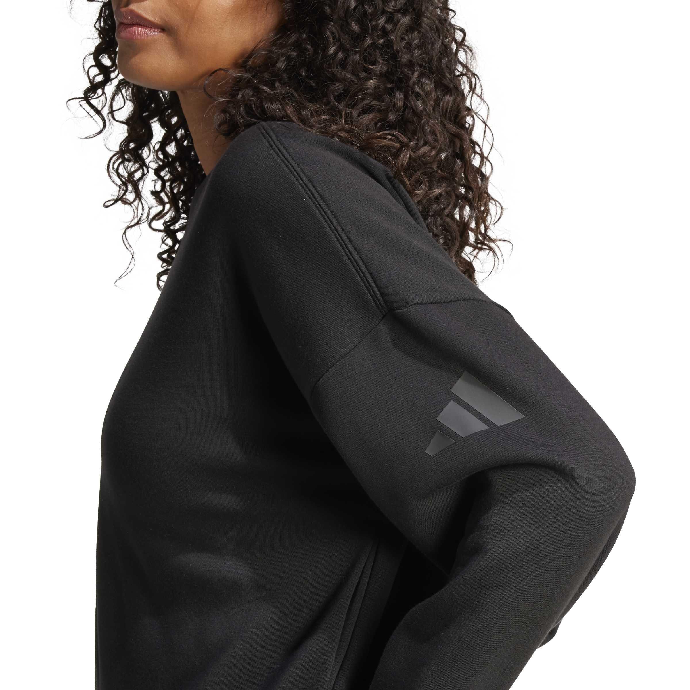 Crna - adidas - Women's Midweight Bomber Jacket - 5