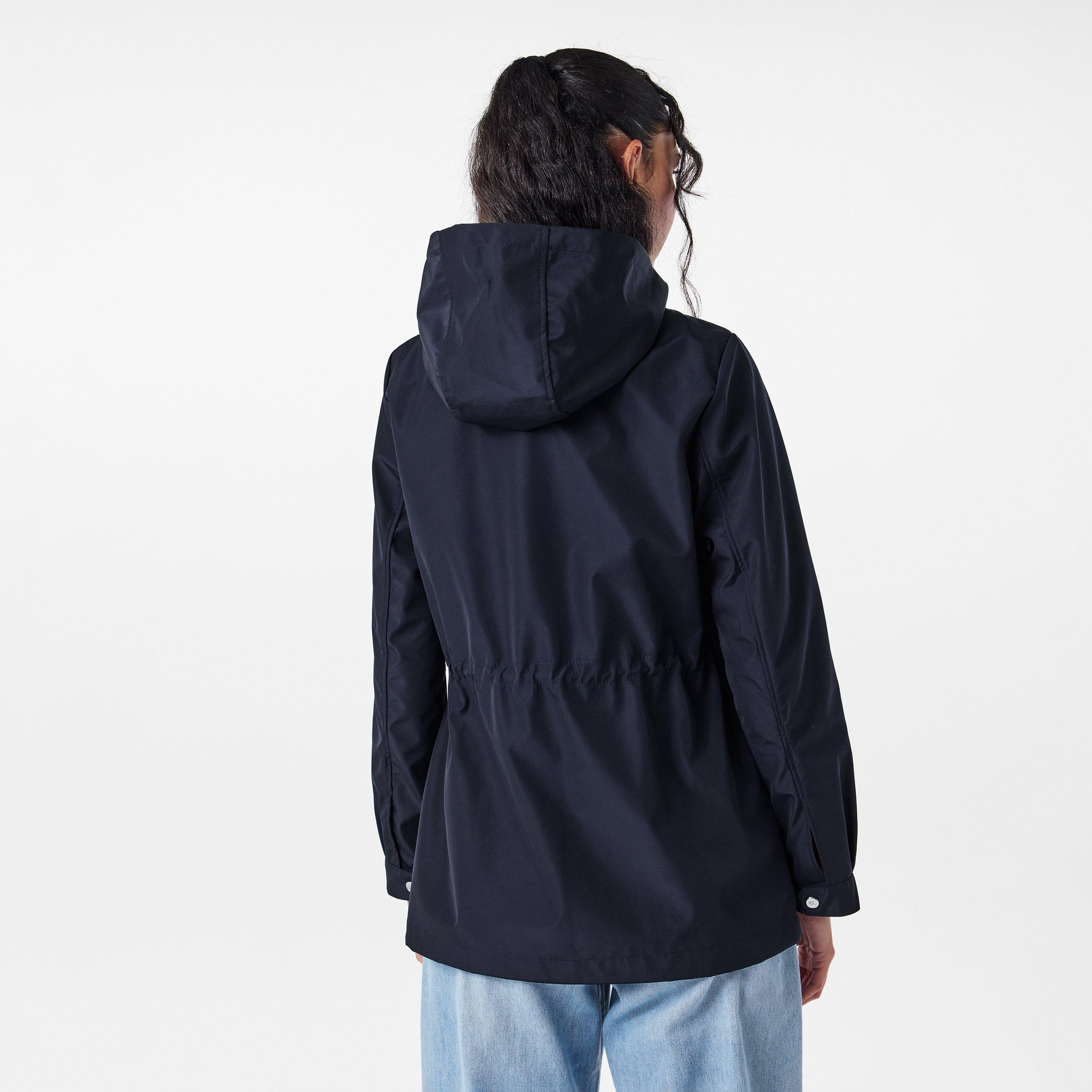 DK Navy - Lauren by Ralph Lauren - Women's Water-Resistant Adjustable Rain Anorak - 4