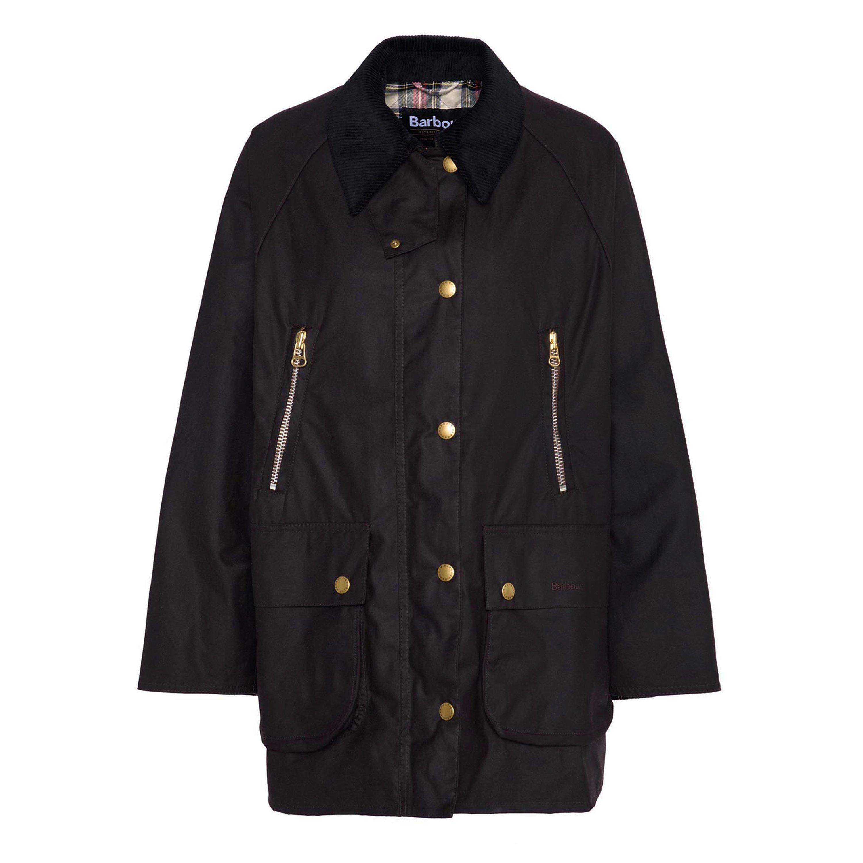 Rustic/Dress - Barbour - Women's Lynne Waxed Cotton Long Sleeve Wax Jacket - 5