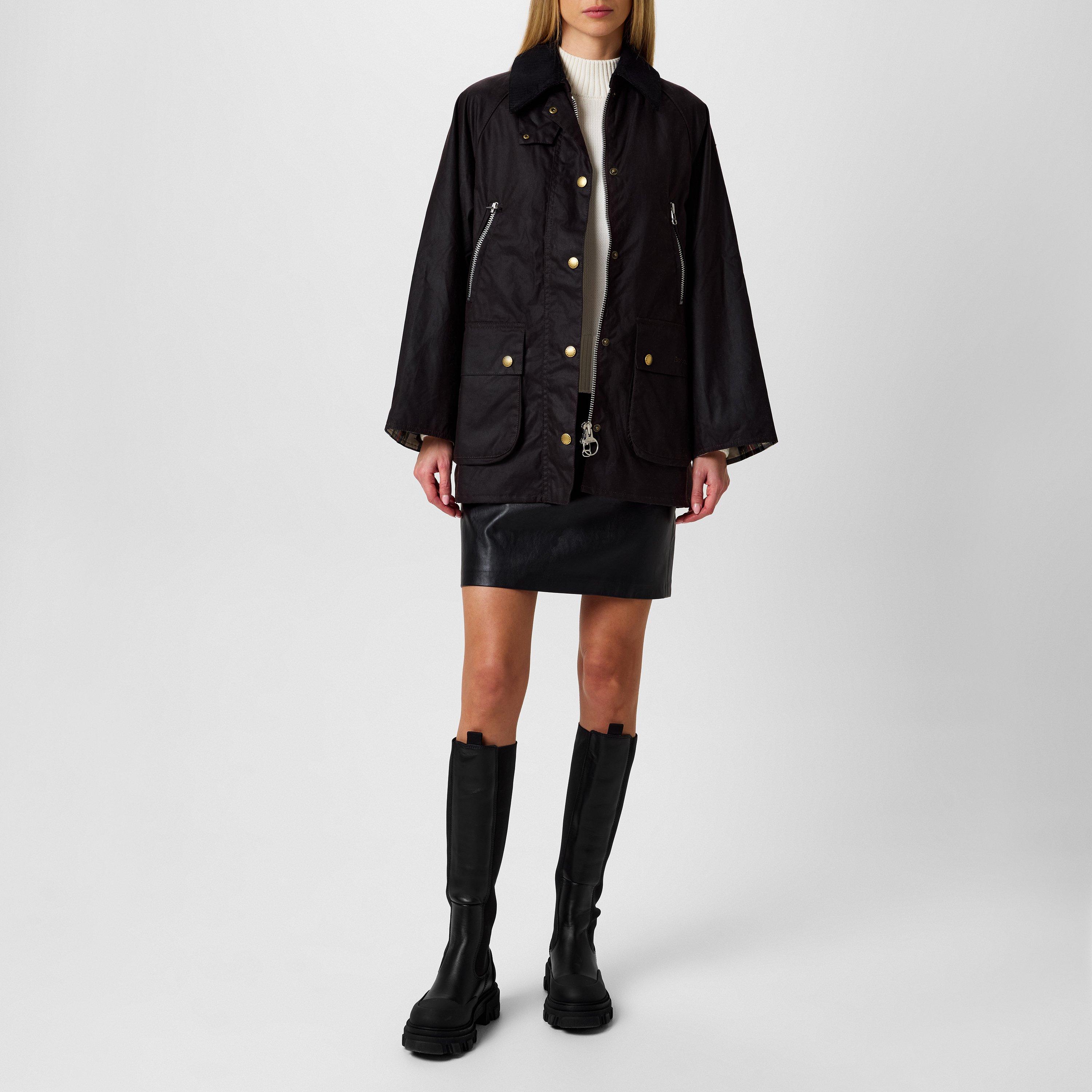 Rustic/Dress - Barbour - Women's Lynne Waxed Cotton Long Sleeve Wax Jacket - 4