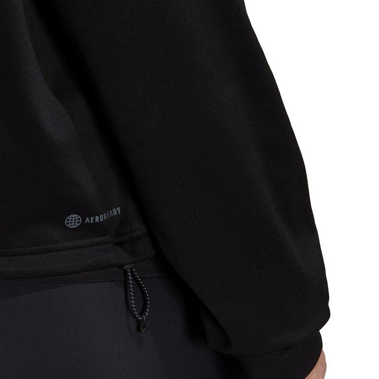 Noir - adidas - C-Butterfly cotton hoodie - 7