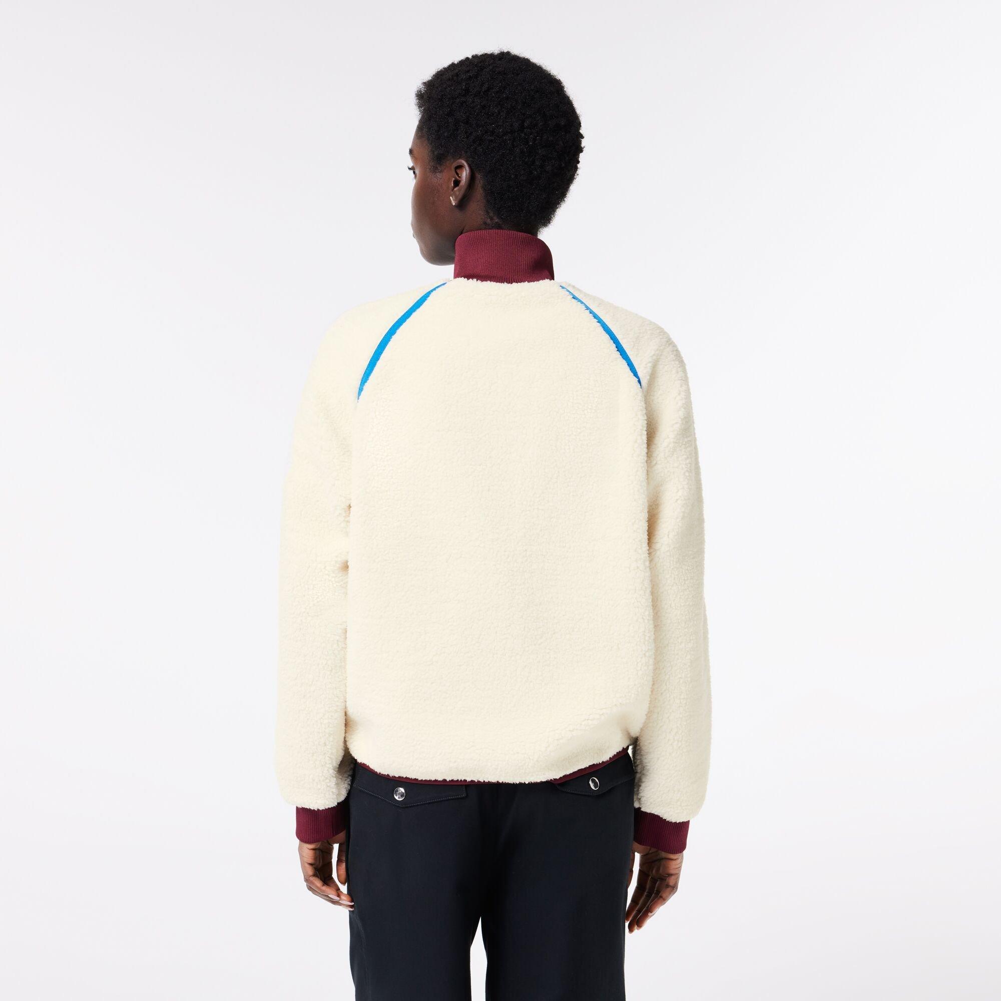 Lapland/Zin - Lacoste - Women's Sherpa Zip Collar Long Sleeve Rain Anorak - 3