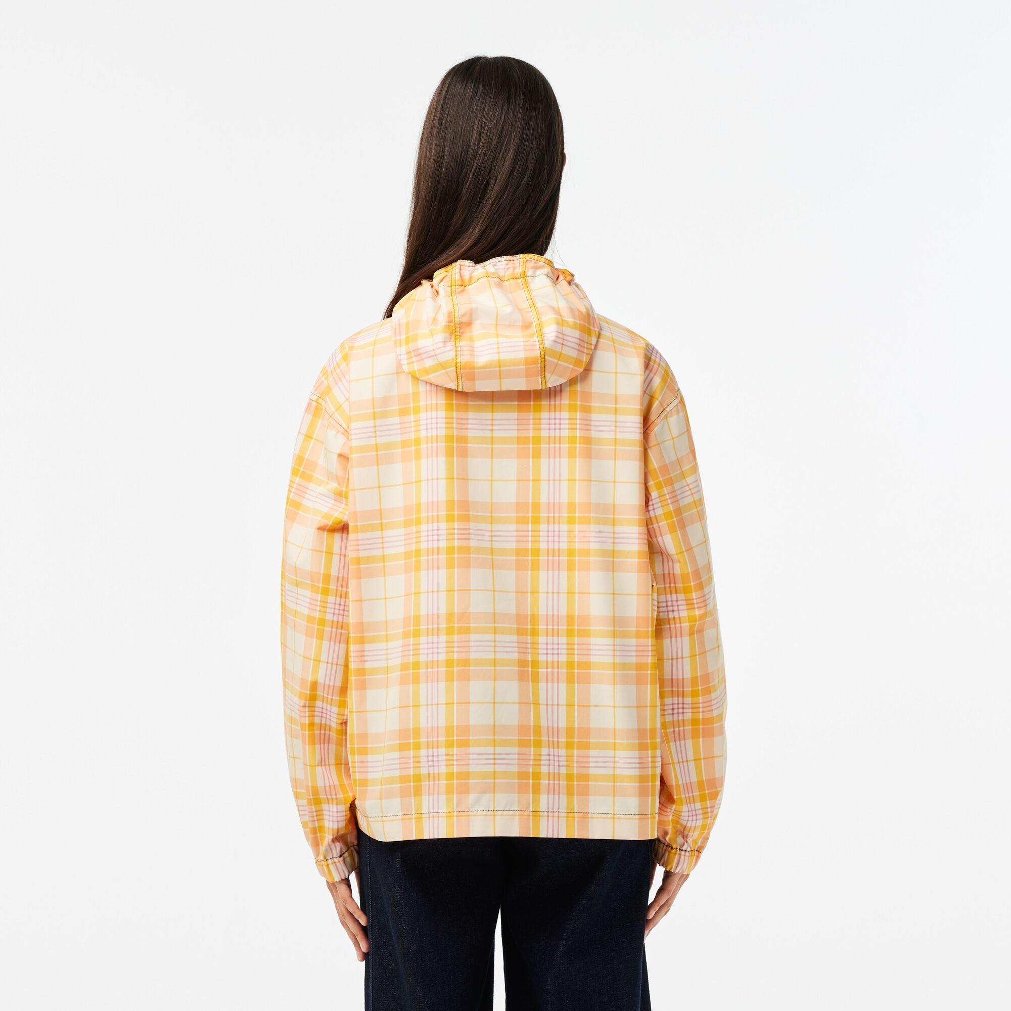 Lapland/Flour - Lacoste - Women's Check Print Anorak - 3
