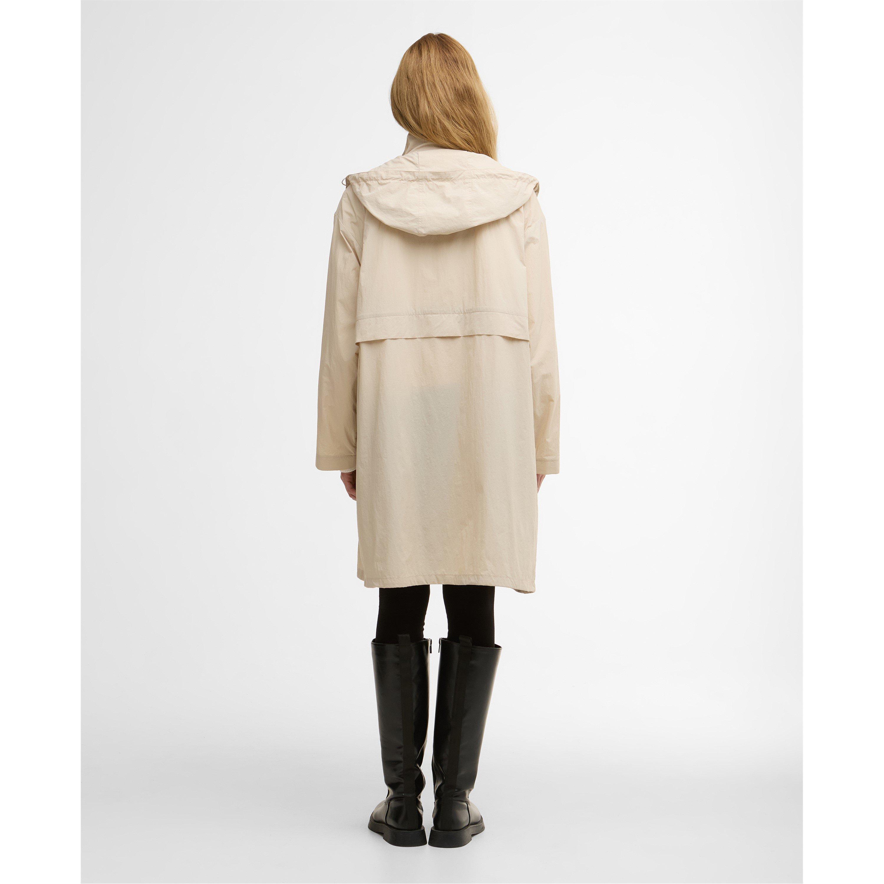 Cement - Barbour International - Womens Atlantis Showerproof Jacket - 3