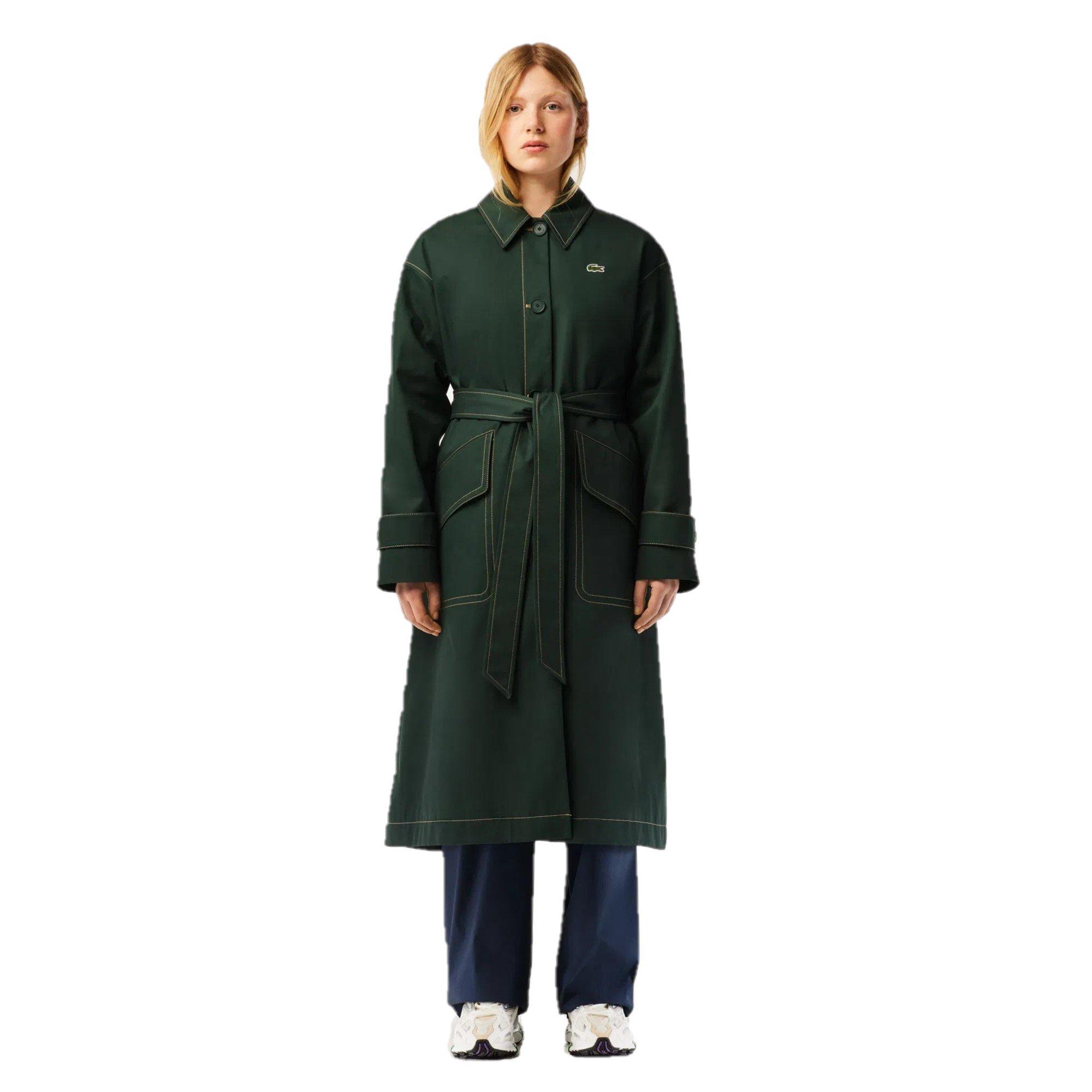 Sinople - Lacoste - Women's Water-Resistant Lightweight Rain Anorak - 1