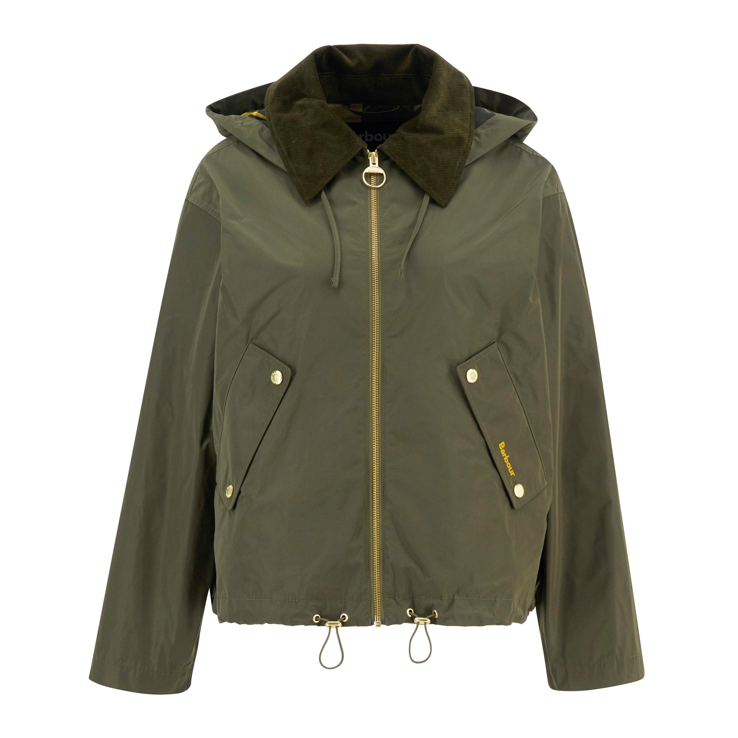 Barbour Women's Rain Anorak Jacket - Greencient - 16 (XL)
