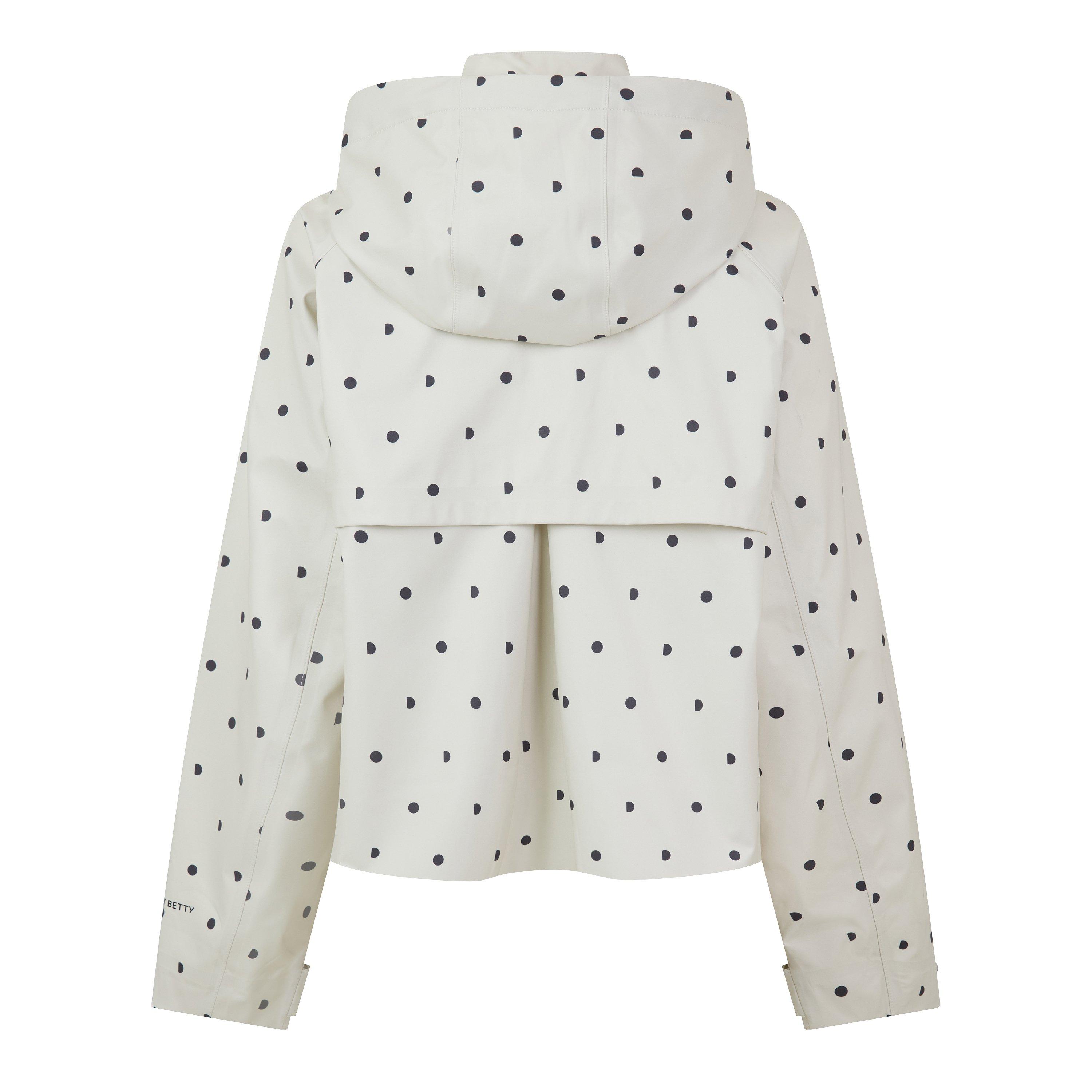 Cream Polka - Sweaty Betty - SB Motion Crop Parka Ld64 - 2