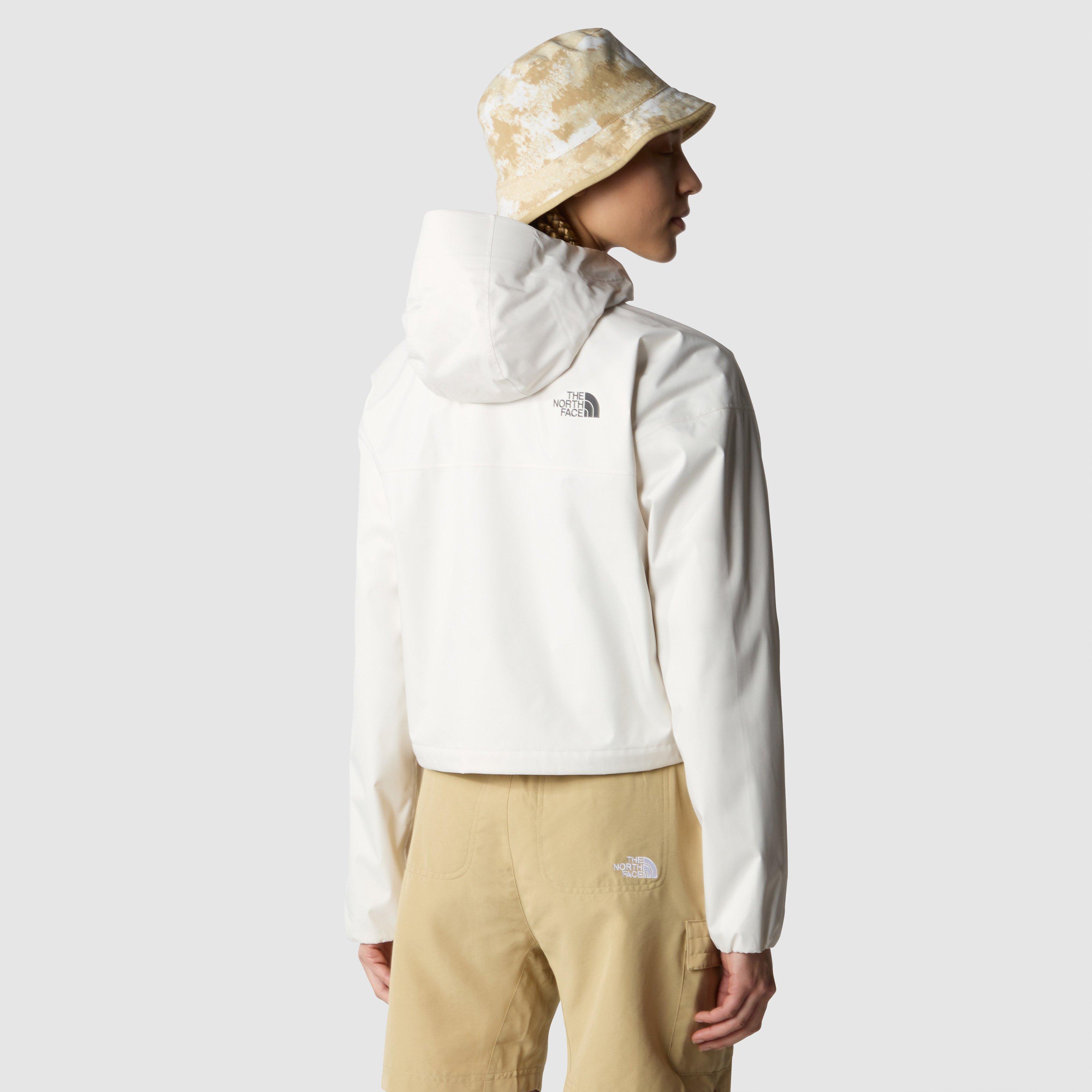 White Dune - The North Face - Women's Cropped Quest DryVent Waterproof Cropped Rain Anorak - 3