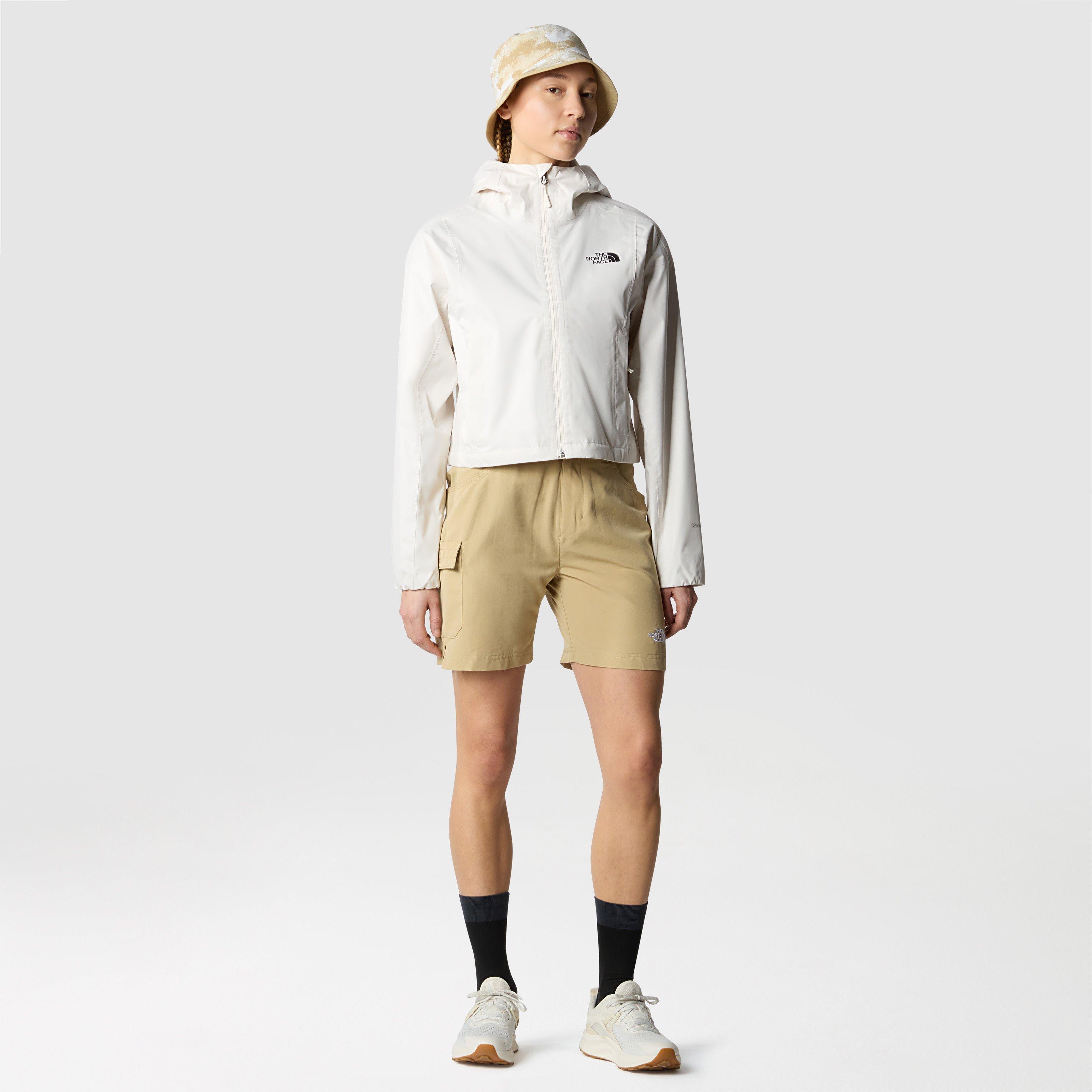 White Dune - The North Face - Women's Cropped Quest DryVent Waterproof Cropped Rain Anorak - 5