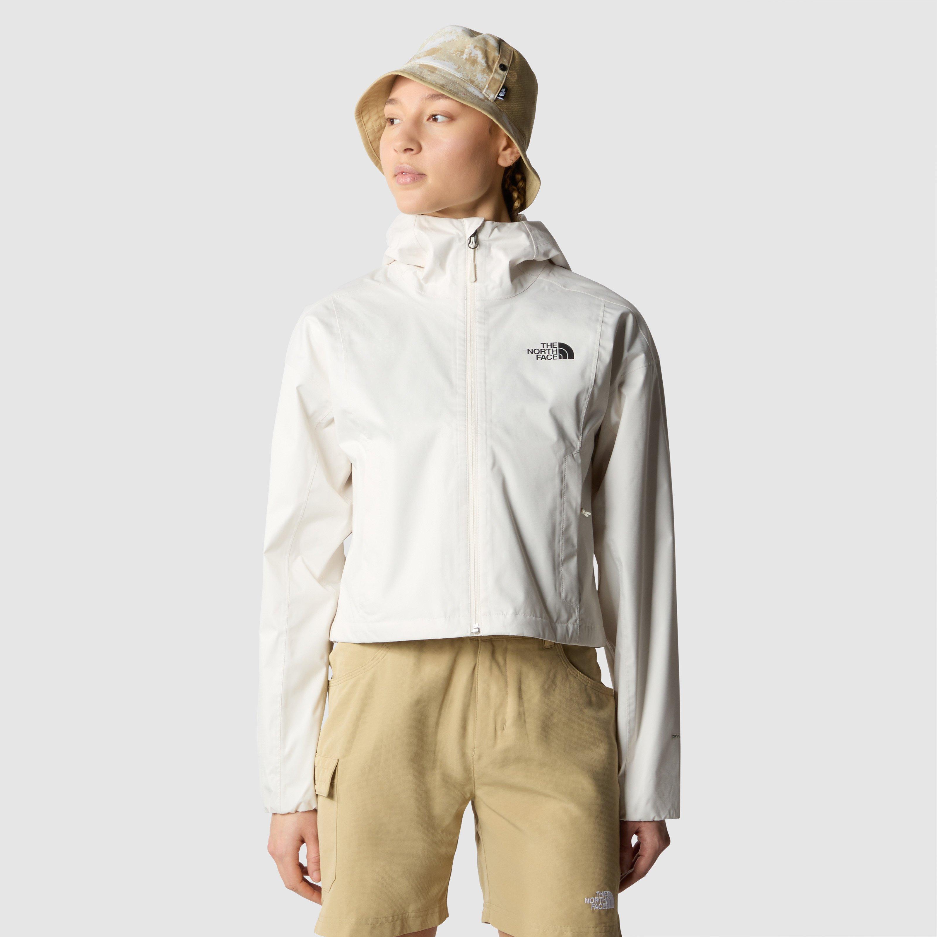 White Dune - The North Face - Women's Cropped Quest DryVent Waterproof Cropped Rain Anorak - 6