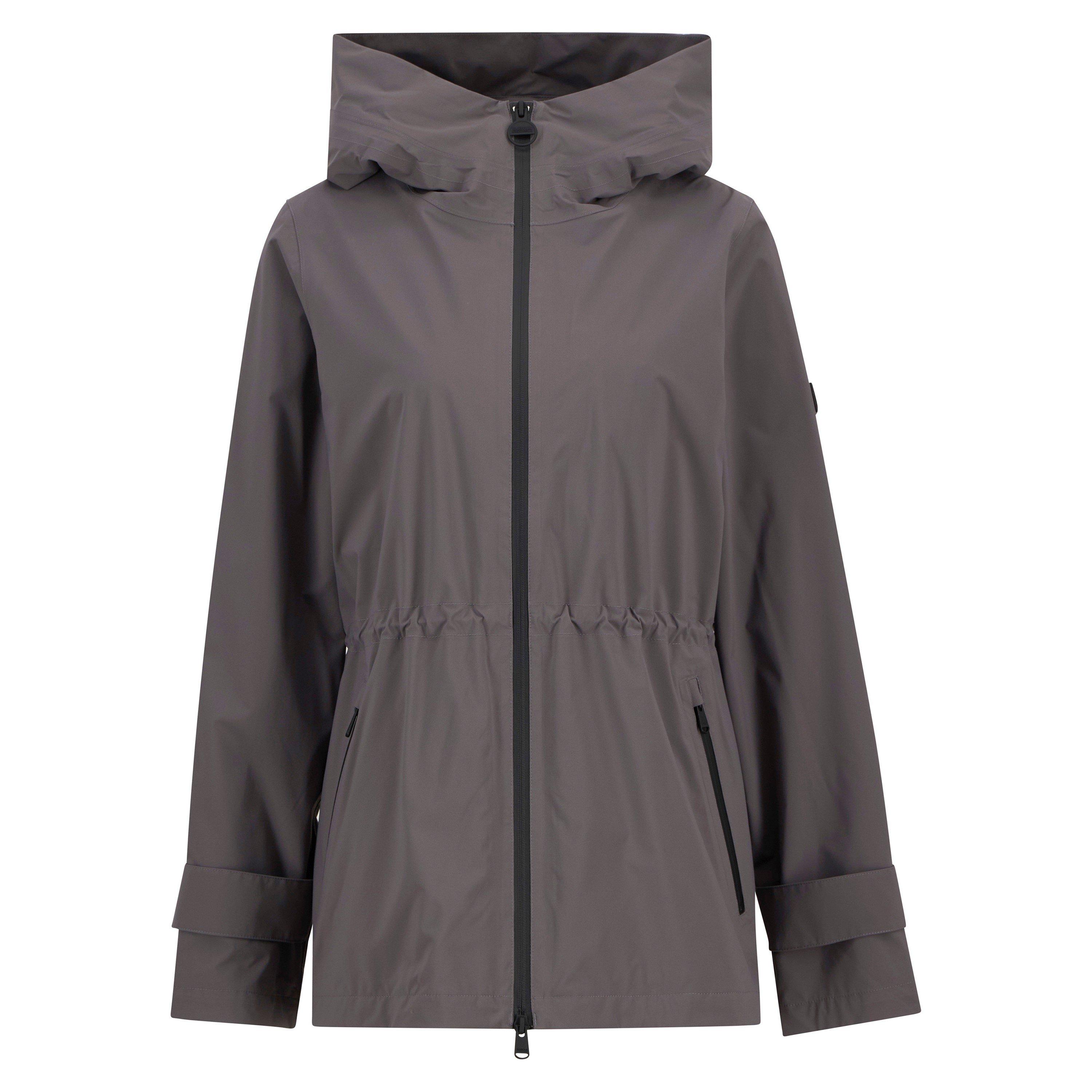 Barbour International Women's Rain Anorak Jacket - Lavender Grey - 16 (XL)