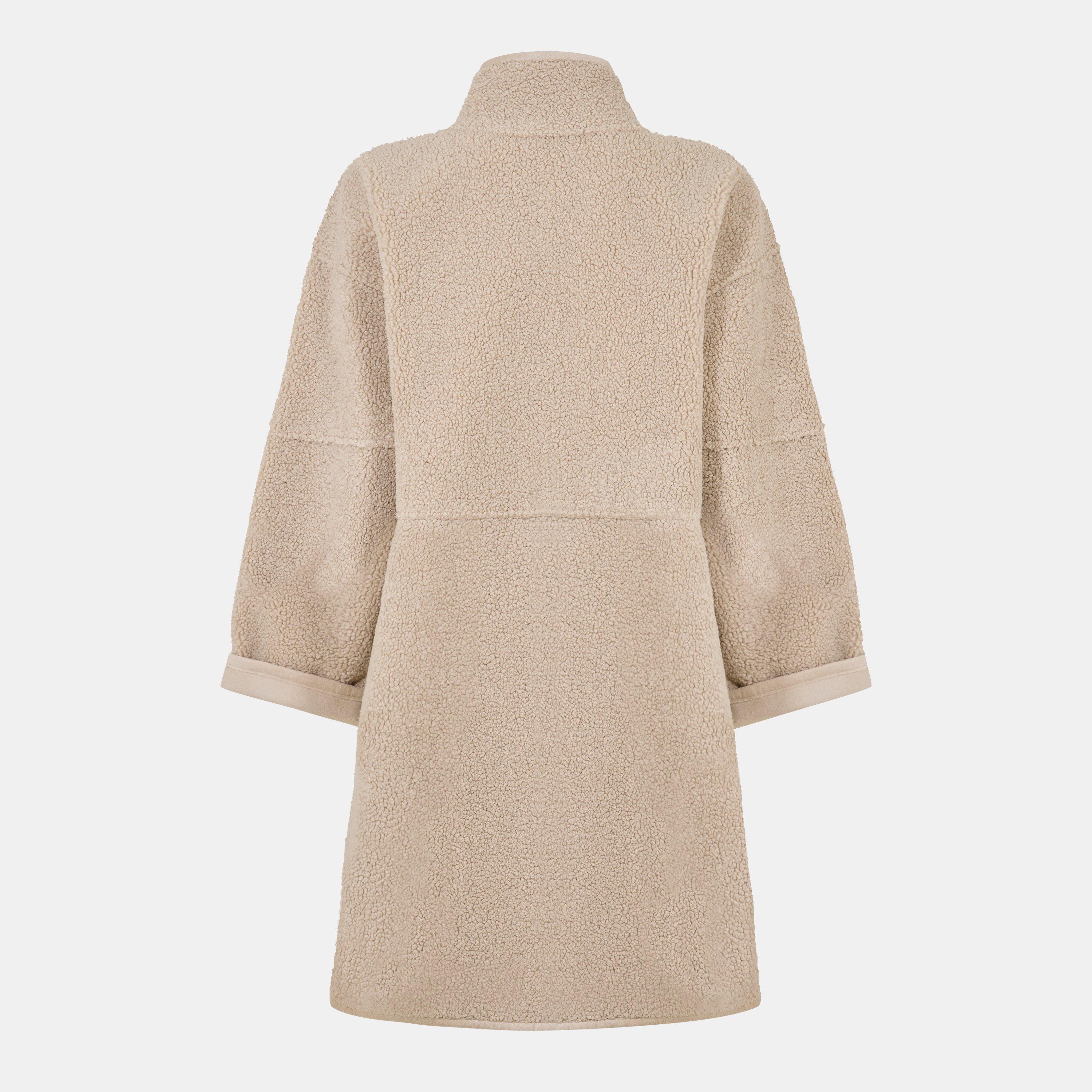 Ecru - Velvet by Graham and Spencer - Women's Hooded Structured Parka - 2