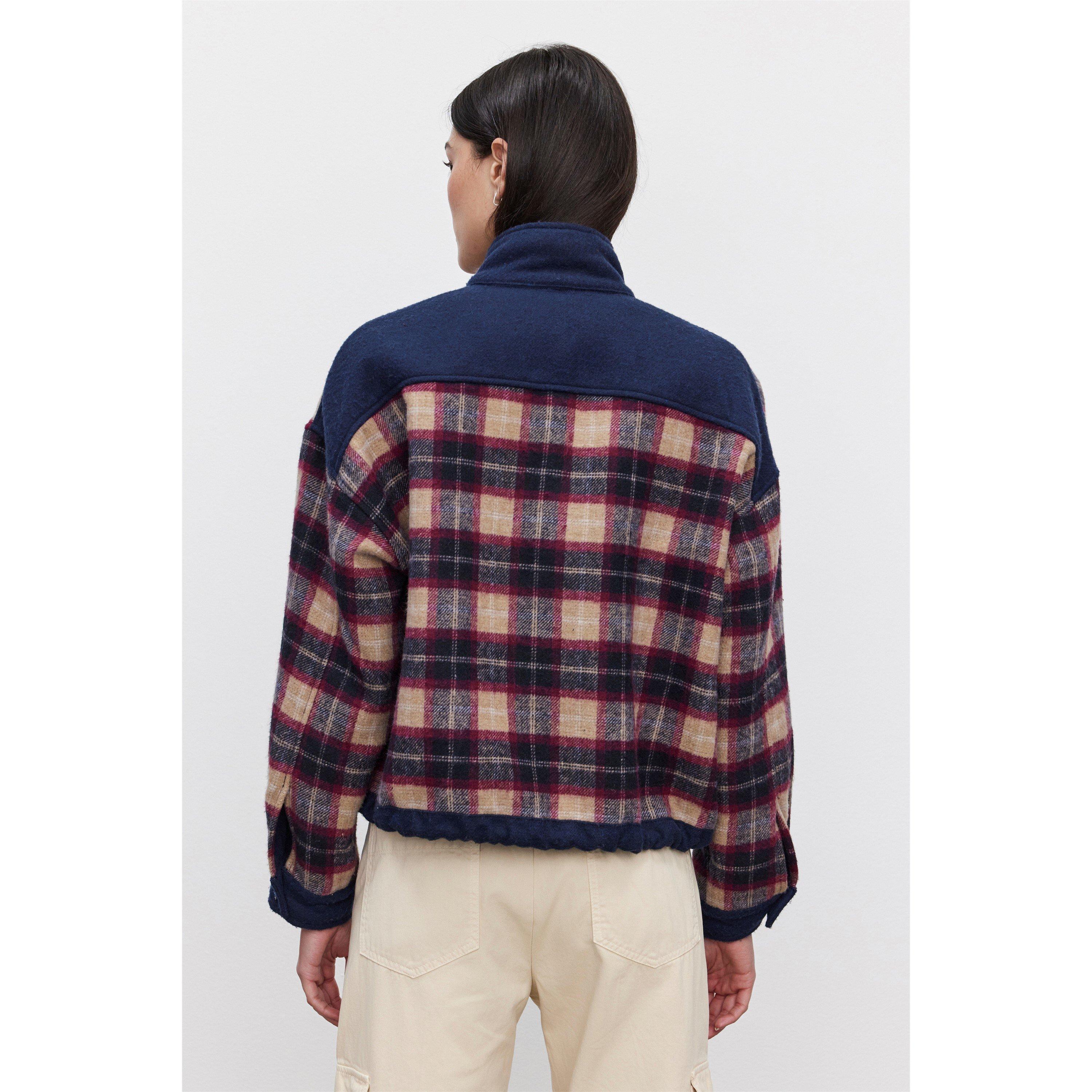 Plaid - Velvet by Graham and Spencer - Women's Weather-Resistant Adjustable Parka - 2