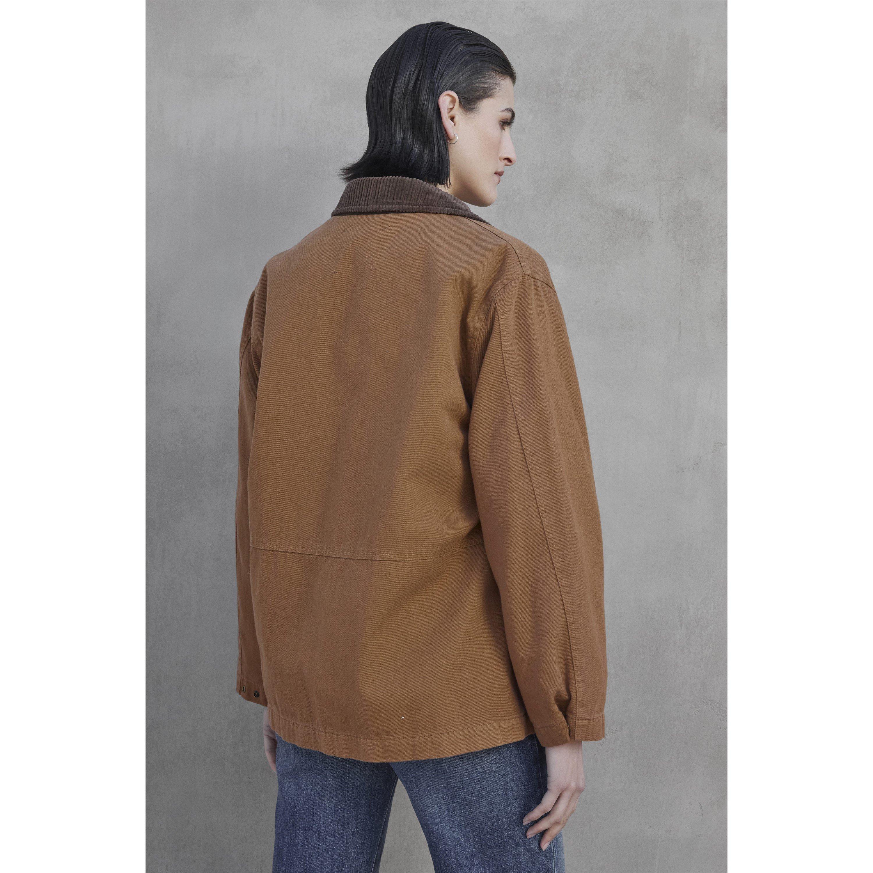 Tobacco - Velvet by Graham and Spencer - Women's  Hooded Parka - 2