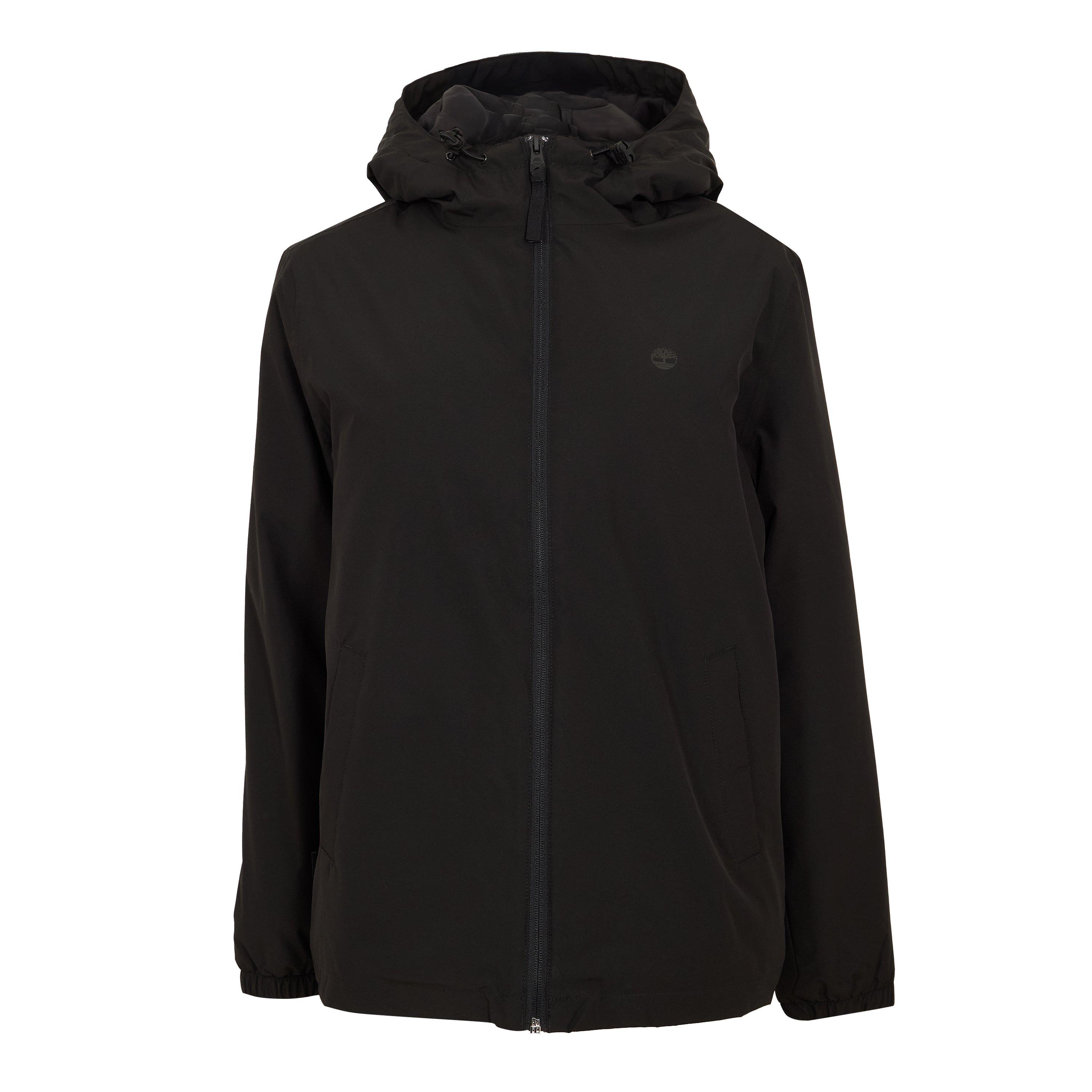 Black - Timberland - Women's Water Resistant Insulated Rain Anorak - 1