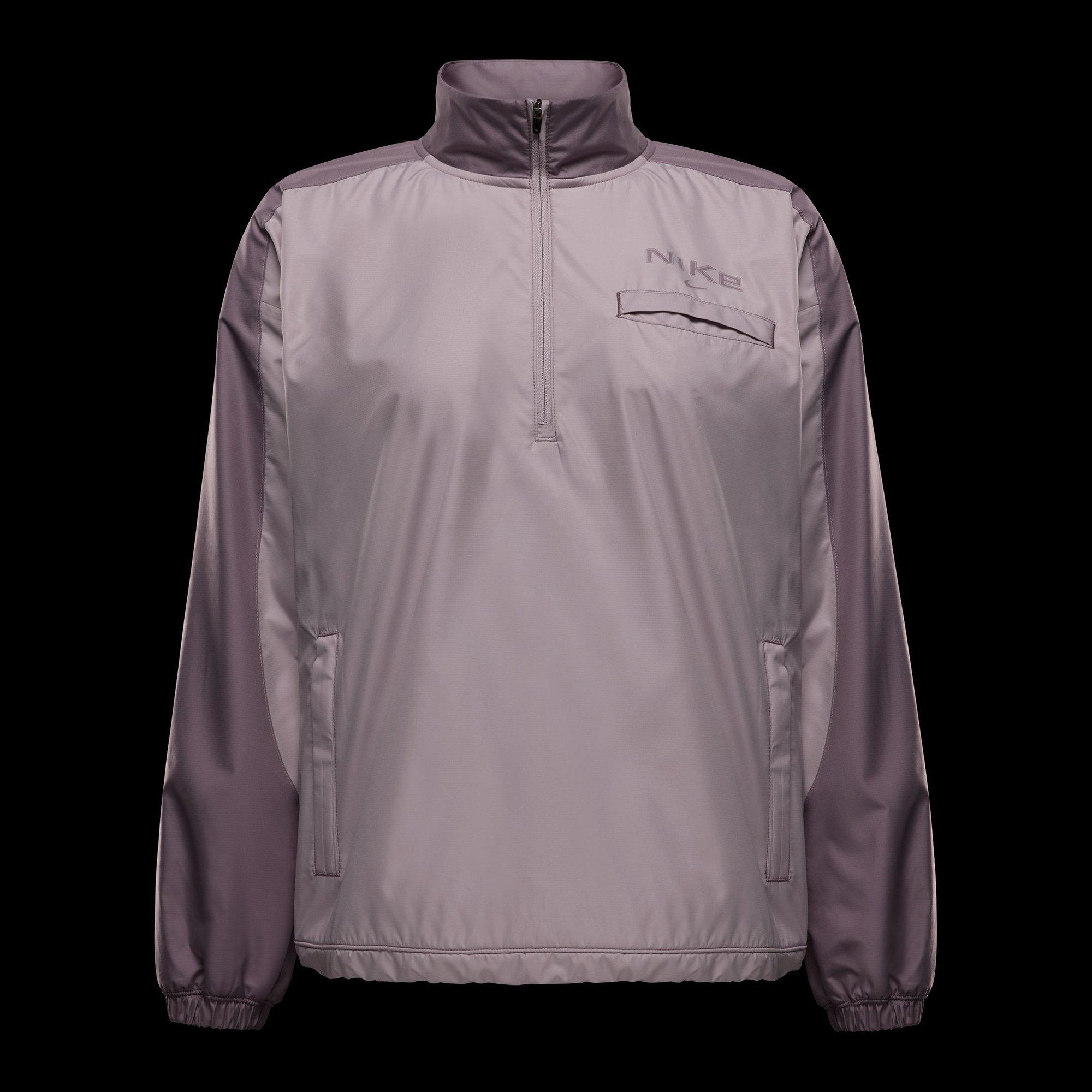 Platinum/Violet - Nike - Womens Running Jacket - 1