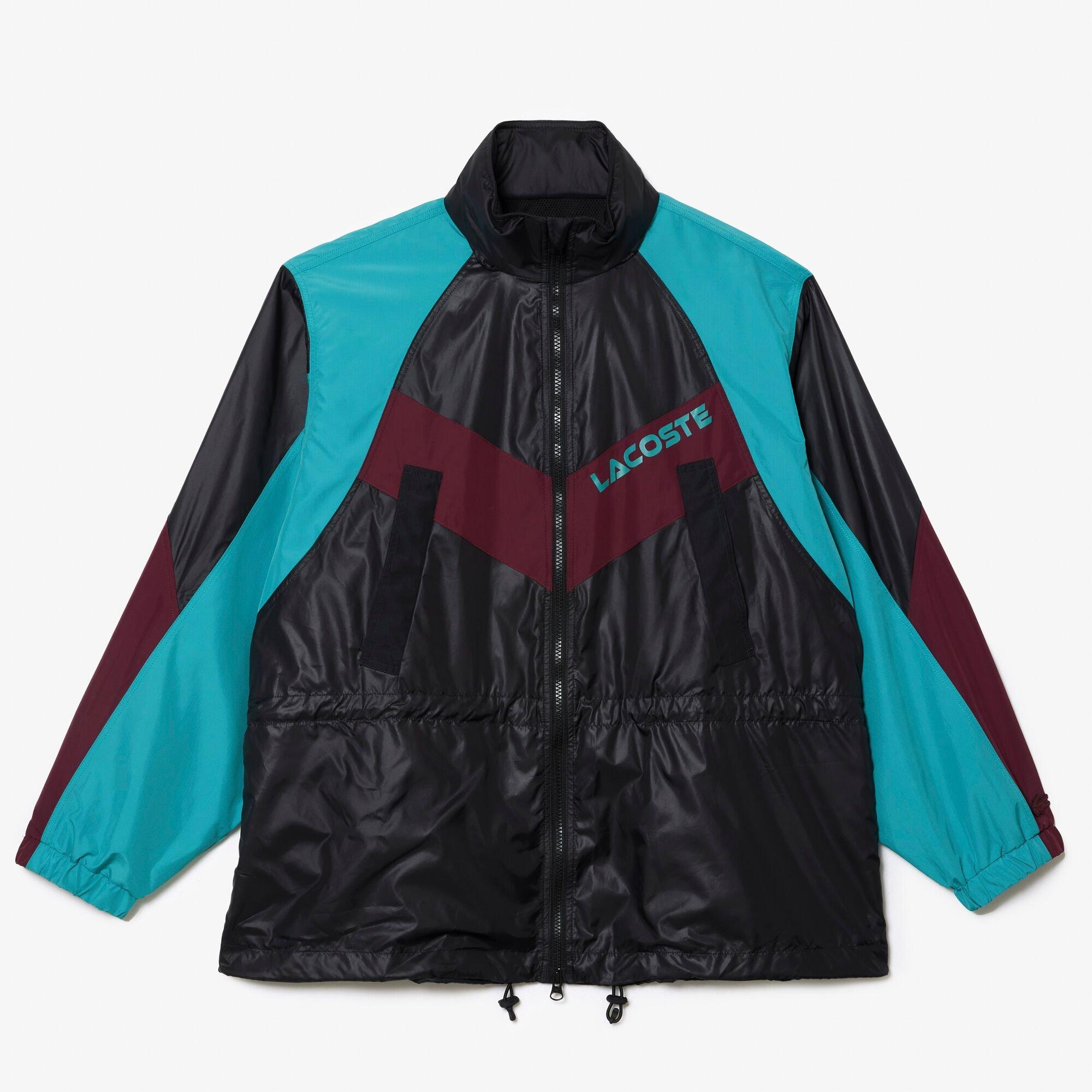 Lacoste Women's Blouson Rain Anorak - Black/Ocelle - 14 (42)