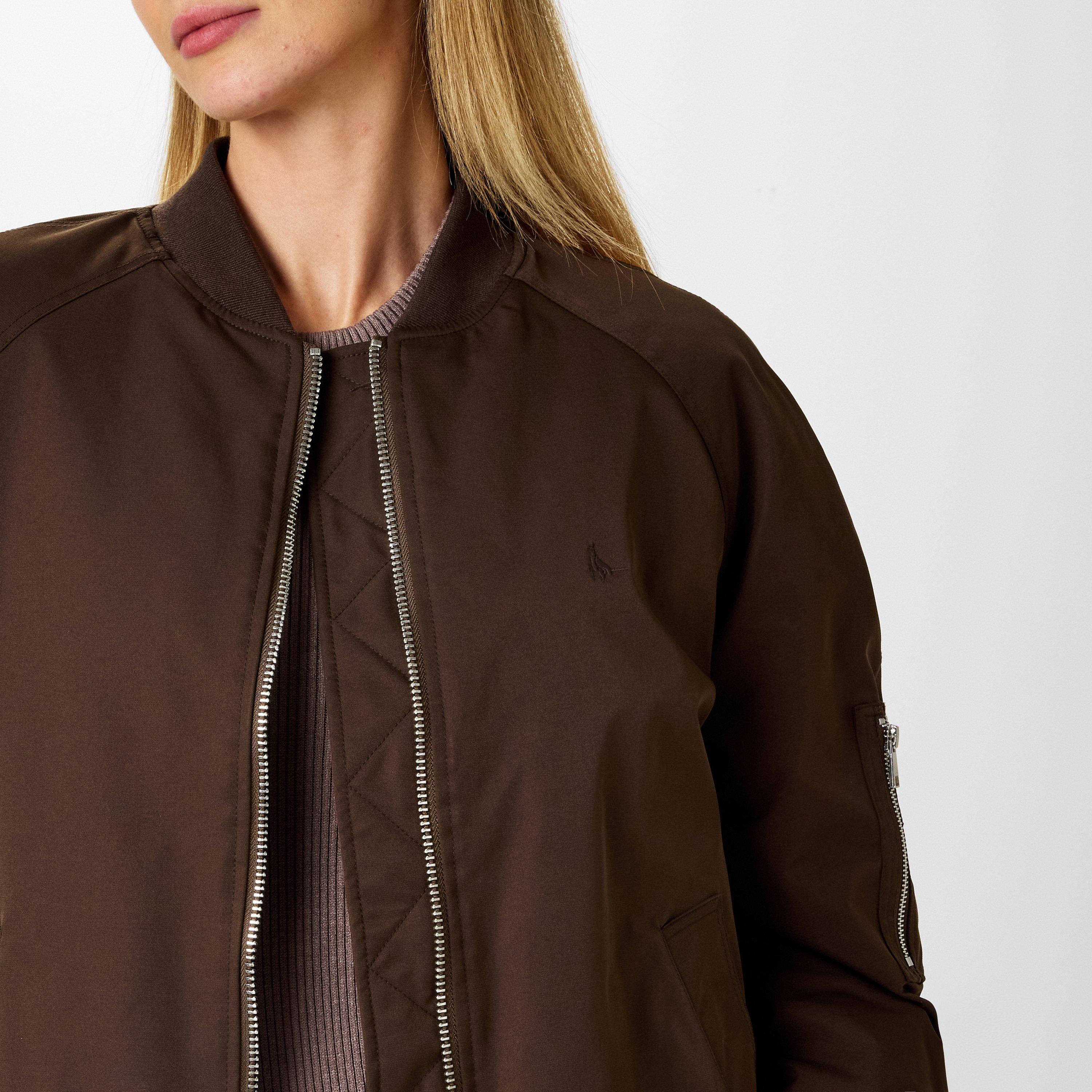 Brown - Jack Wills - JW Bomber Jacket - 3