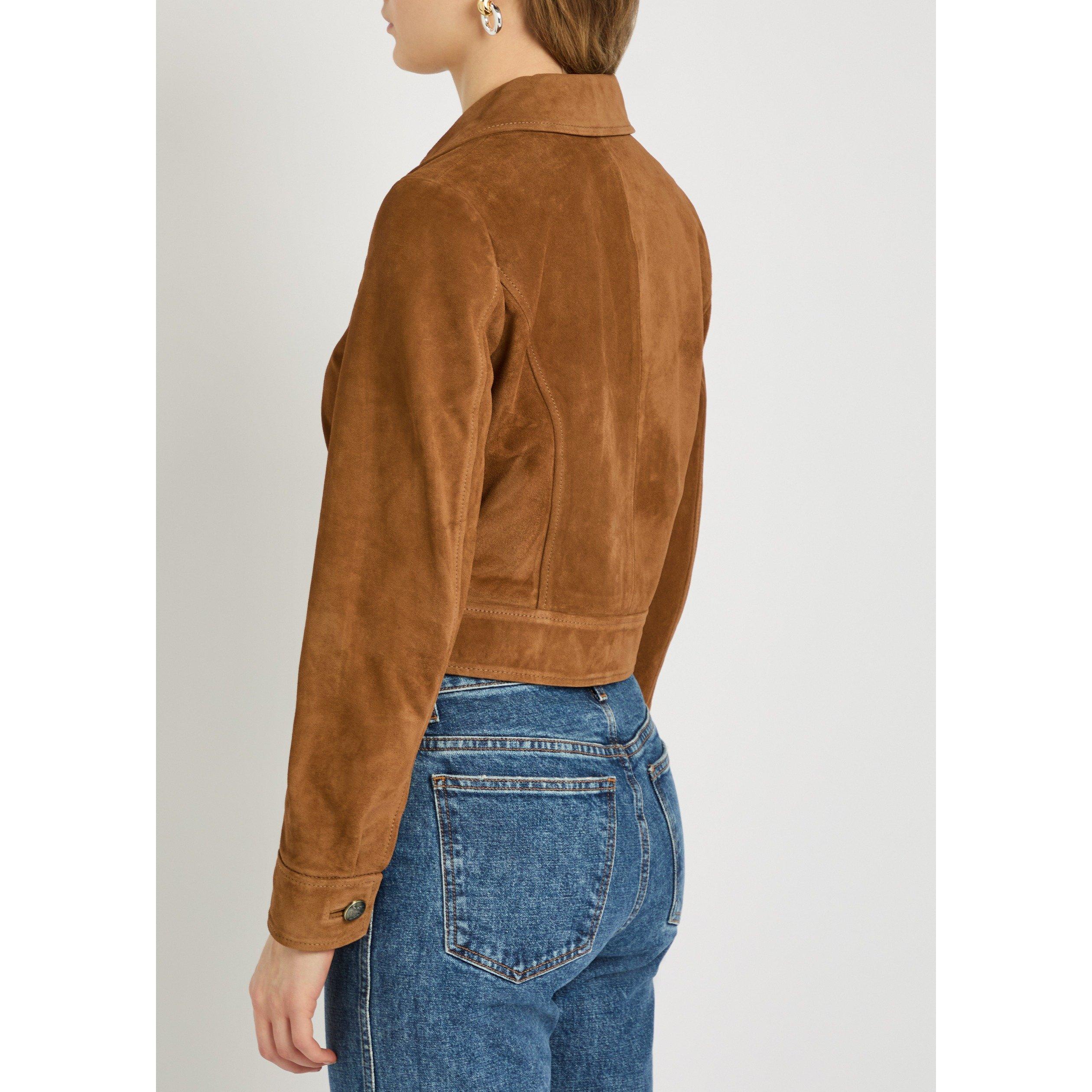 CAMEL - Nili Lotan - CASSIDY SUEDE JACKET - 3