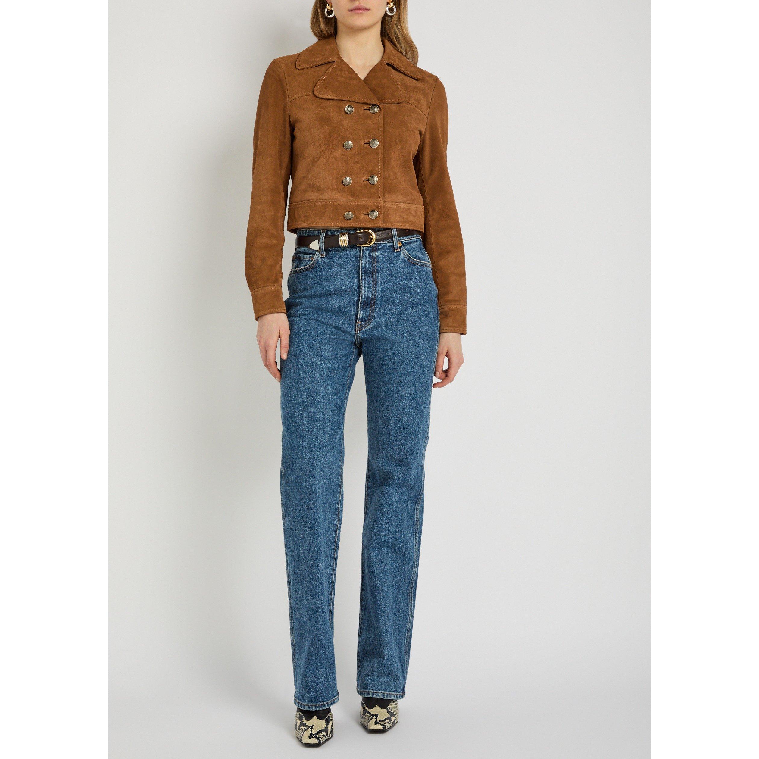 CAMEL - Nili Lotan - CASSIDY SUEDE JACKET - 5