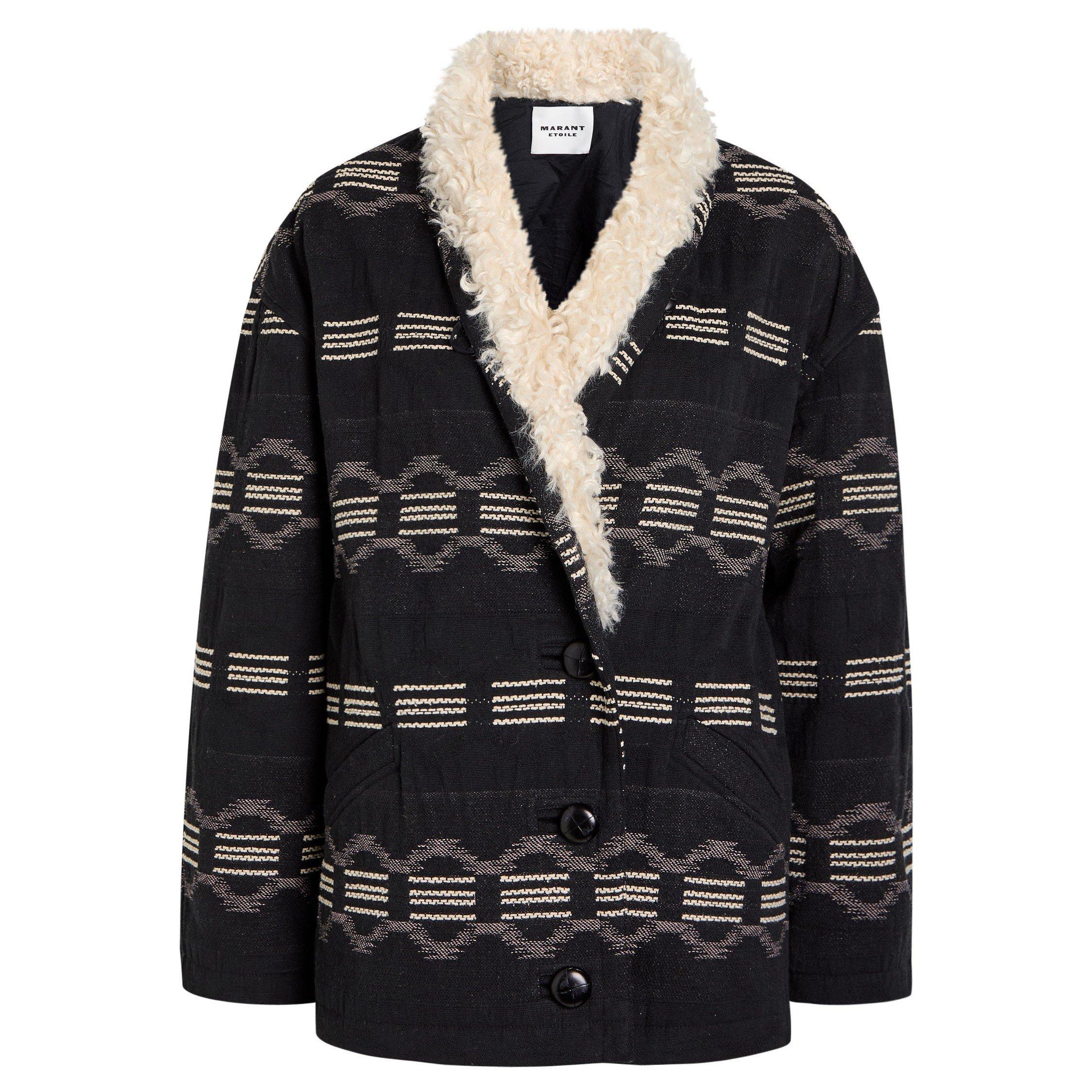 BLACK AND OTHER - Marant Etoile - Women's Qayla Cotton Overcoat - 1