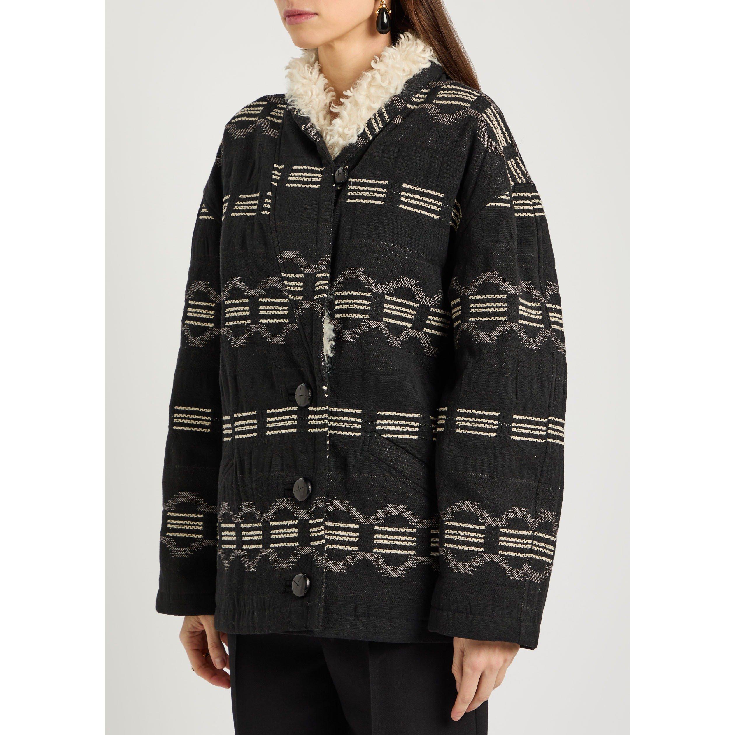 BLACK AND OTHER - Marant Etoile - Women's Qayla Cotton Overcoat - 2