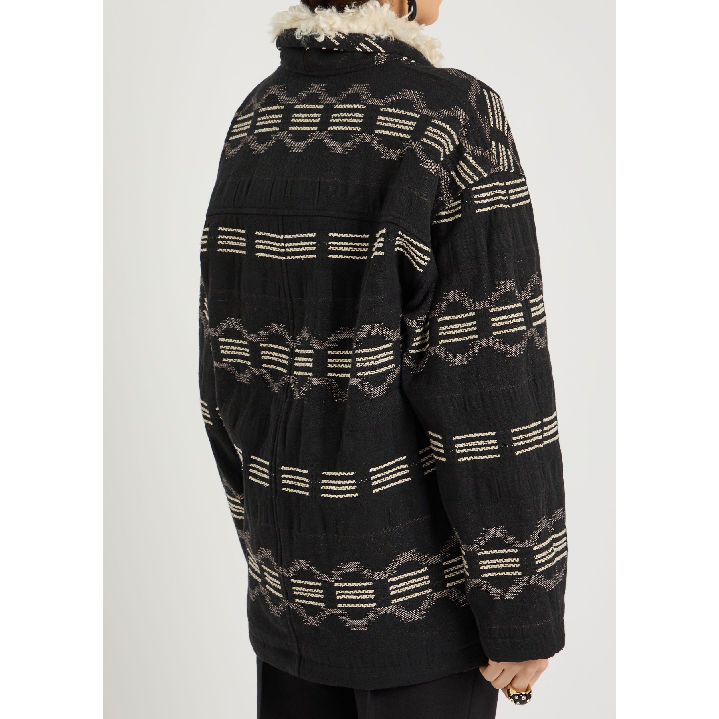 BLACK AND OTHER - Marant Etoile - Women's Qayla Cotton Overcoat - 3
