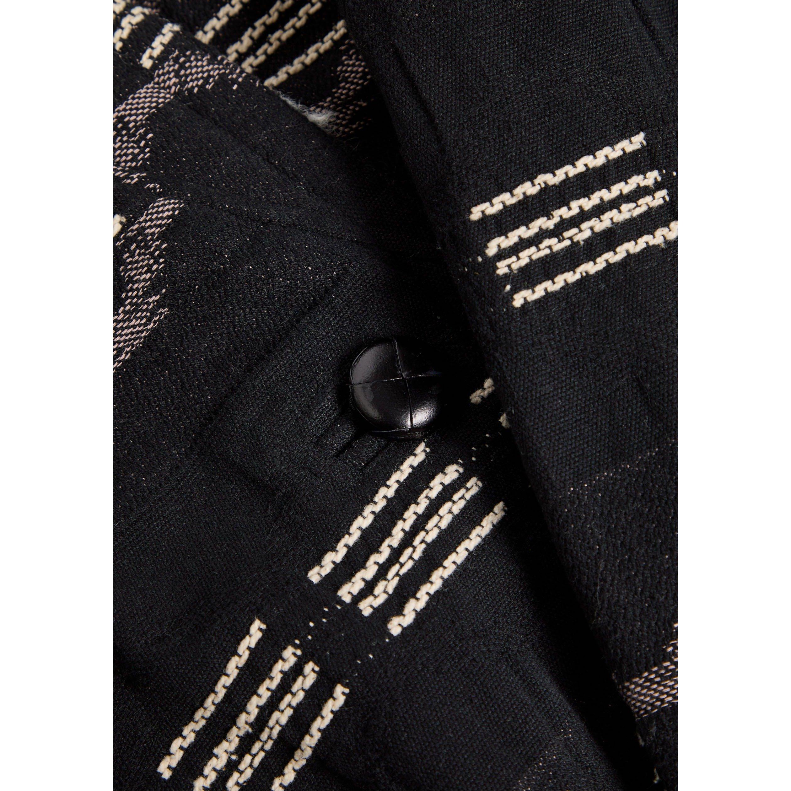 BLACK AND OTHER - Marant Etoile - Women's Qayla Cotton Overcoat - 4