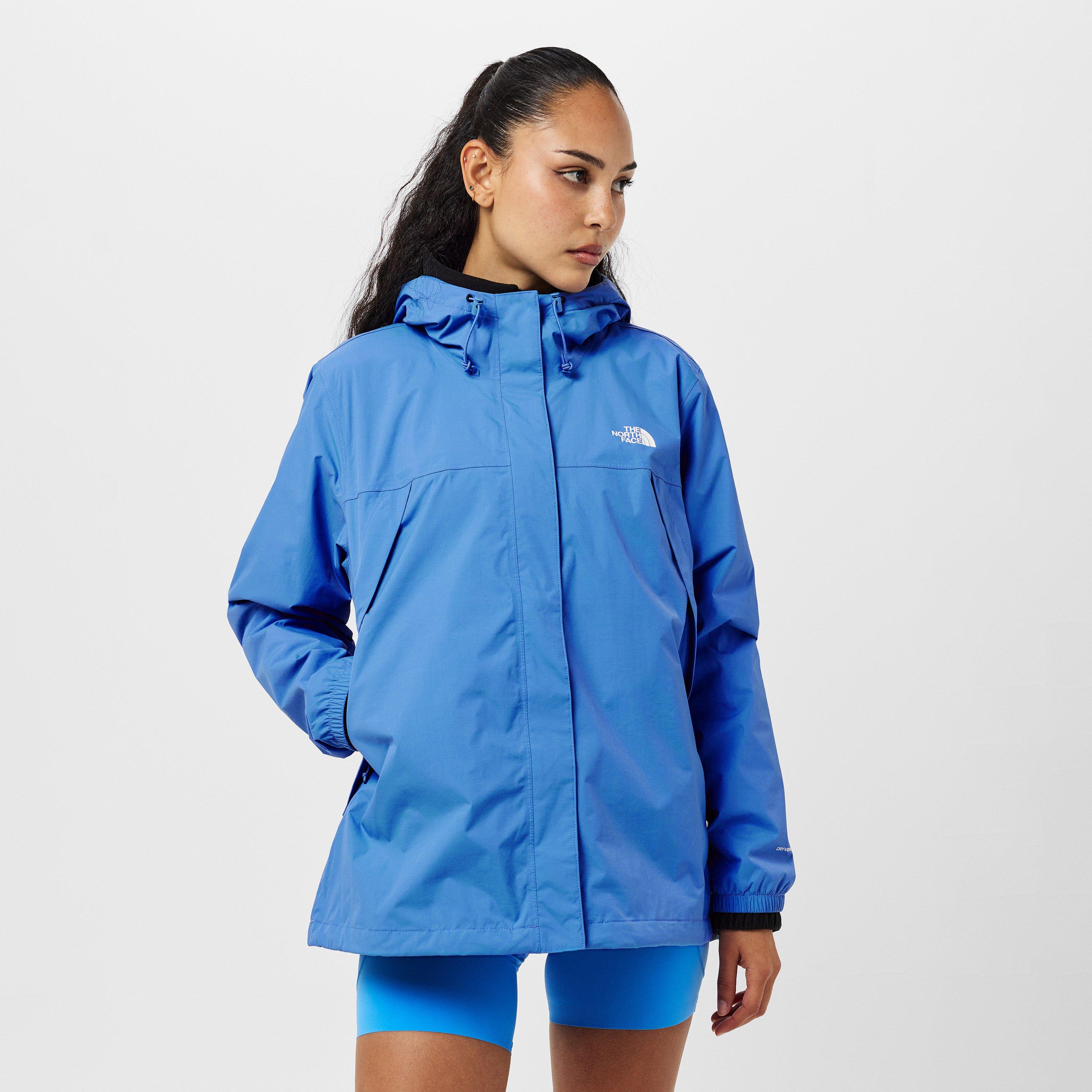 Indigo Stone - The North Face - Women's Antora Recycled DryVent Waterproof Jacket - 3