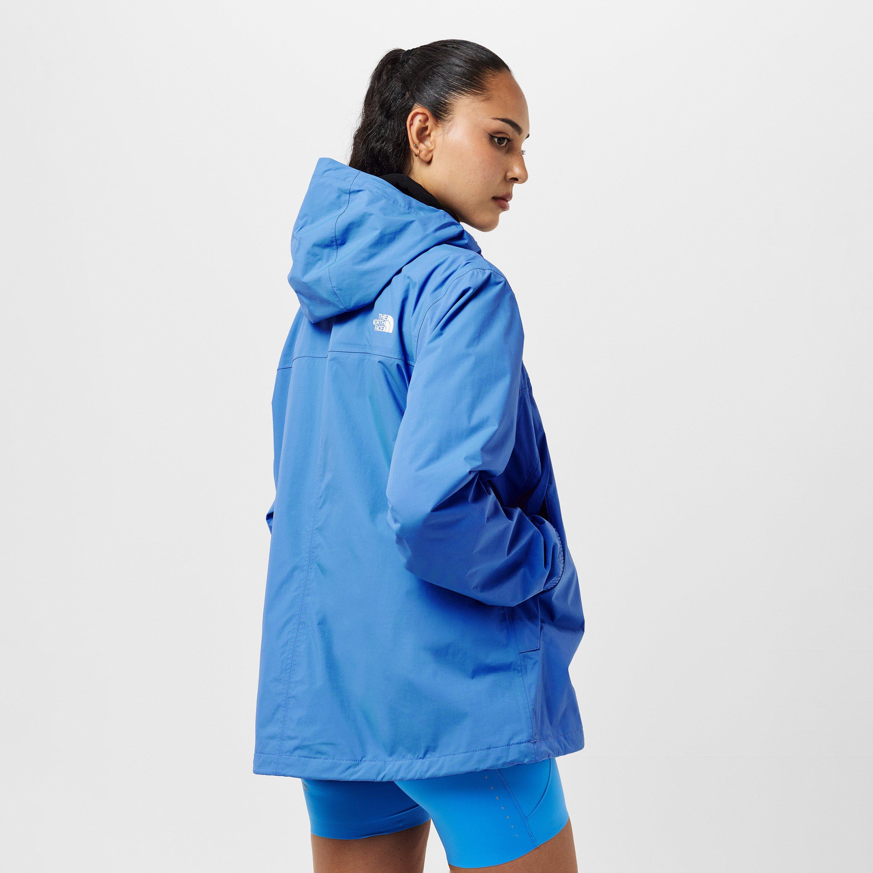 Indigo Stone - The North Face - Women's Antora Recycled DryVent Waterproof Jacket - 4