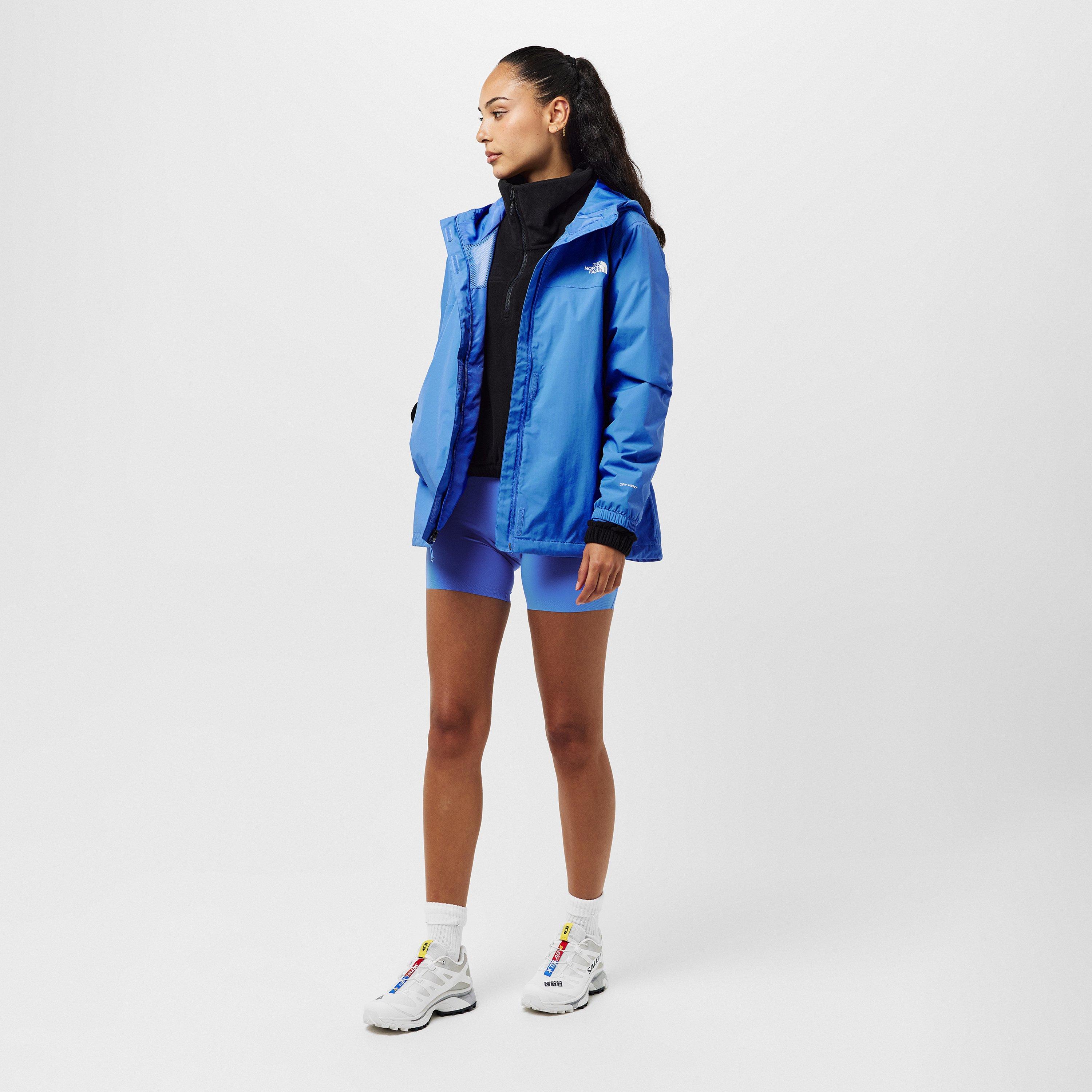 Indigo Stone - The North Face - Women's Antora Recycled DryVent Waterproof Jacket - 6