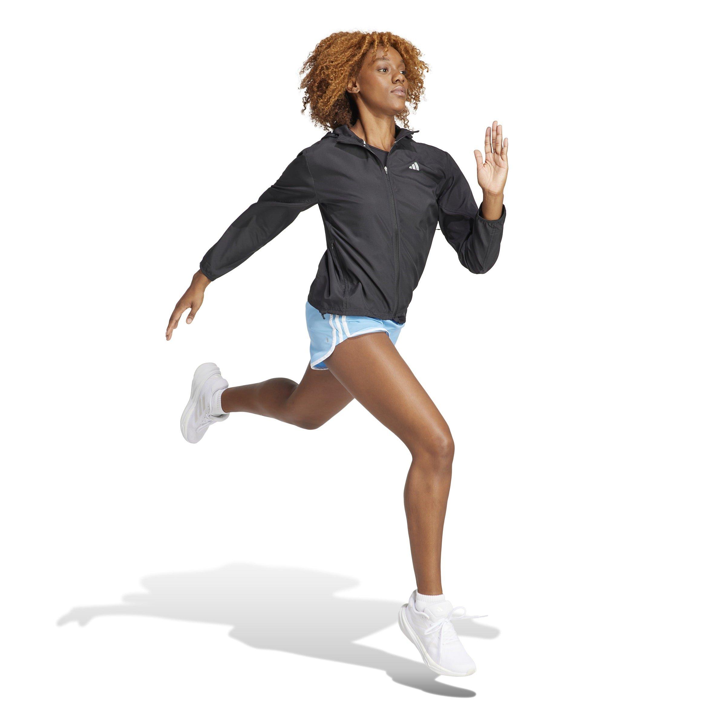 Black - adidas - Moisture-Wicking Reflective Performance Running Jacket - 4