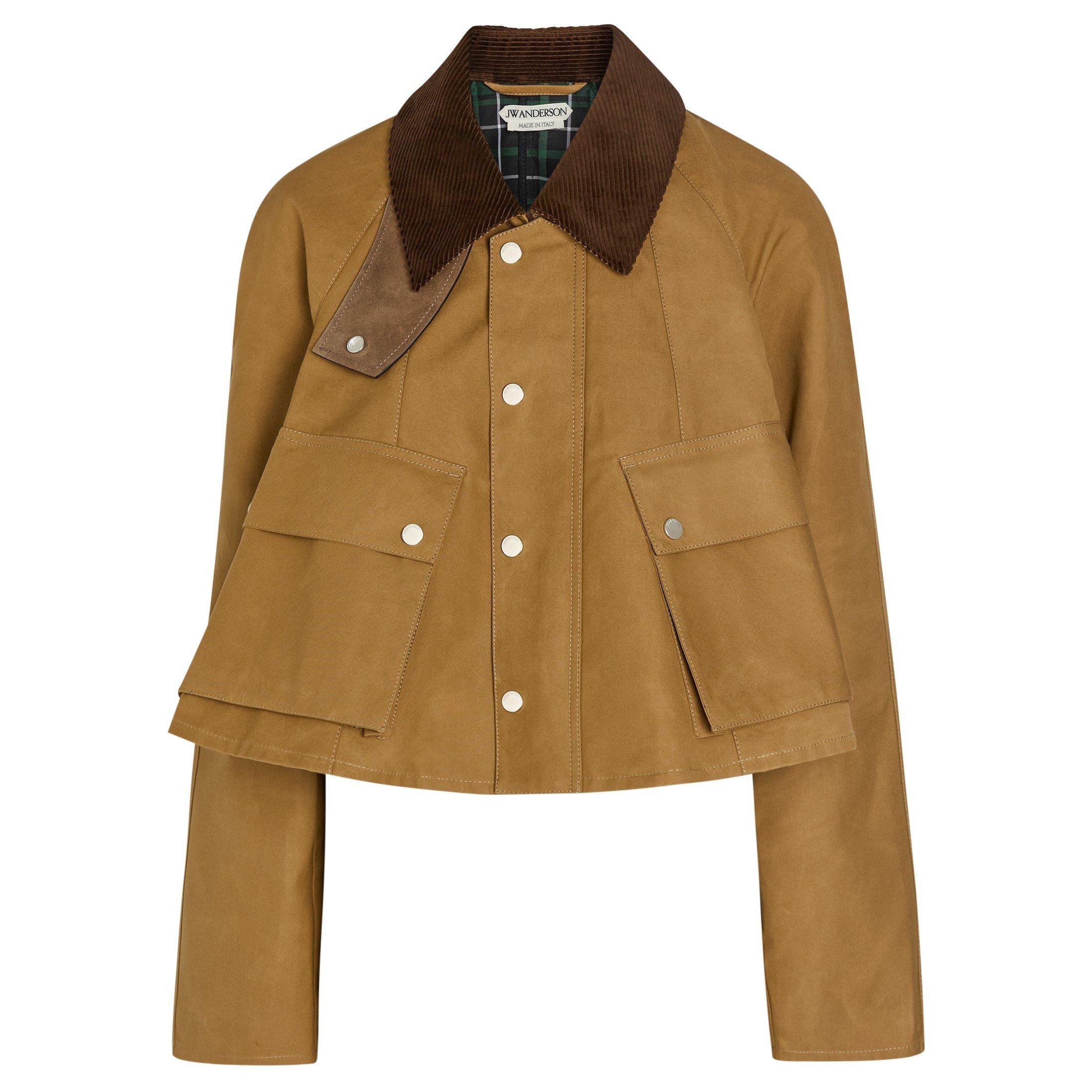 BROWN - JW Anderson - Women's Cotton Barn Jacket - 1