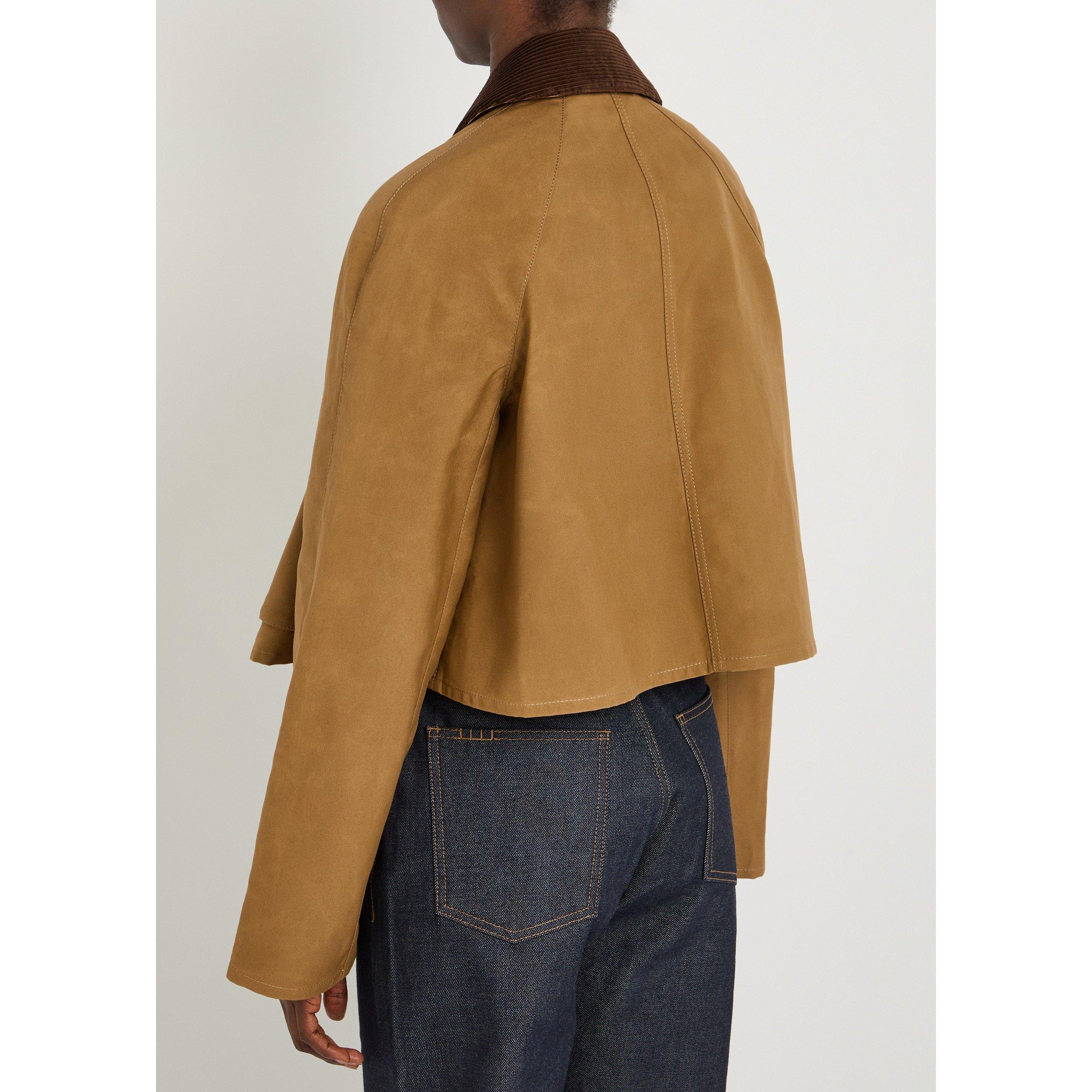 BROWN - JW Anderson - Women's Cotton Barn Jacket - 3