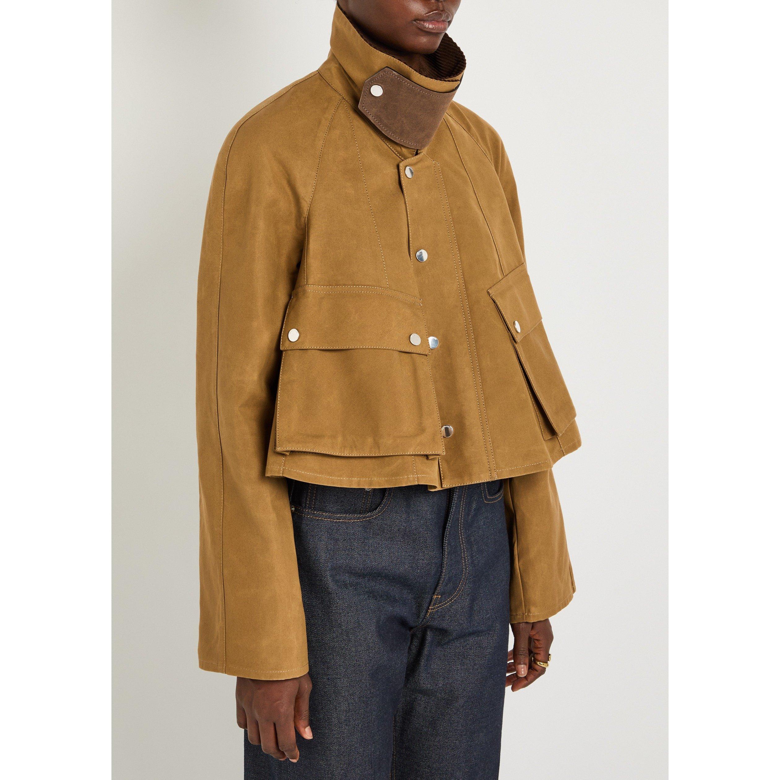 BROWN - JW Anderson - Women's Cotton Barn Jacket - 5
