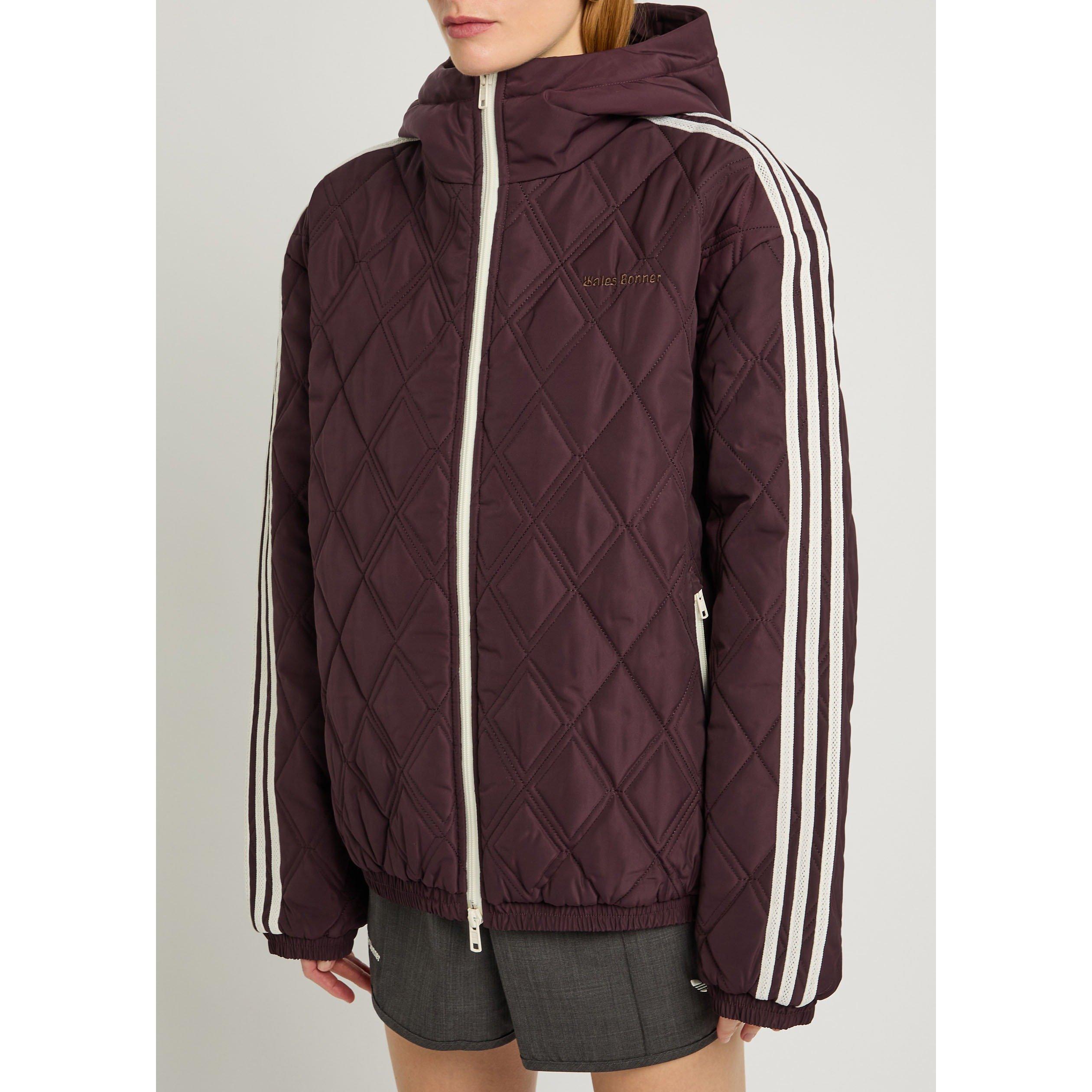 MAROON - adidas Originals - J WB QUILTED JKT - 2