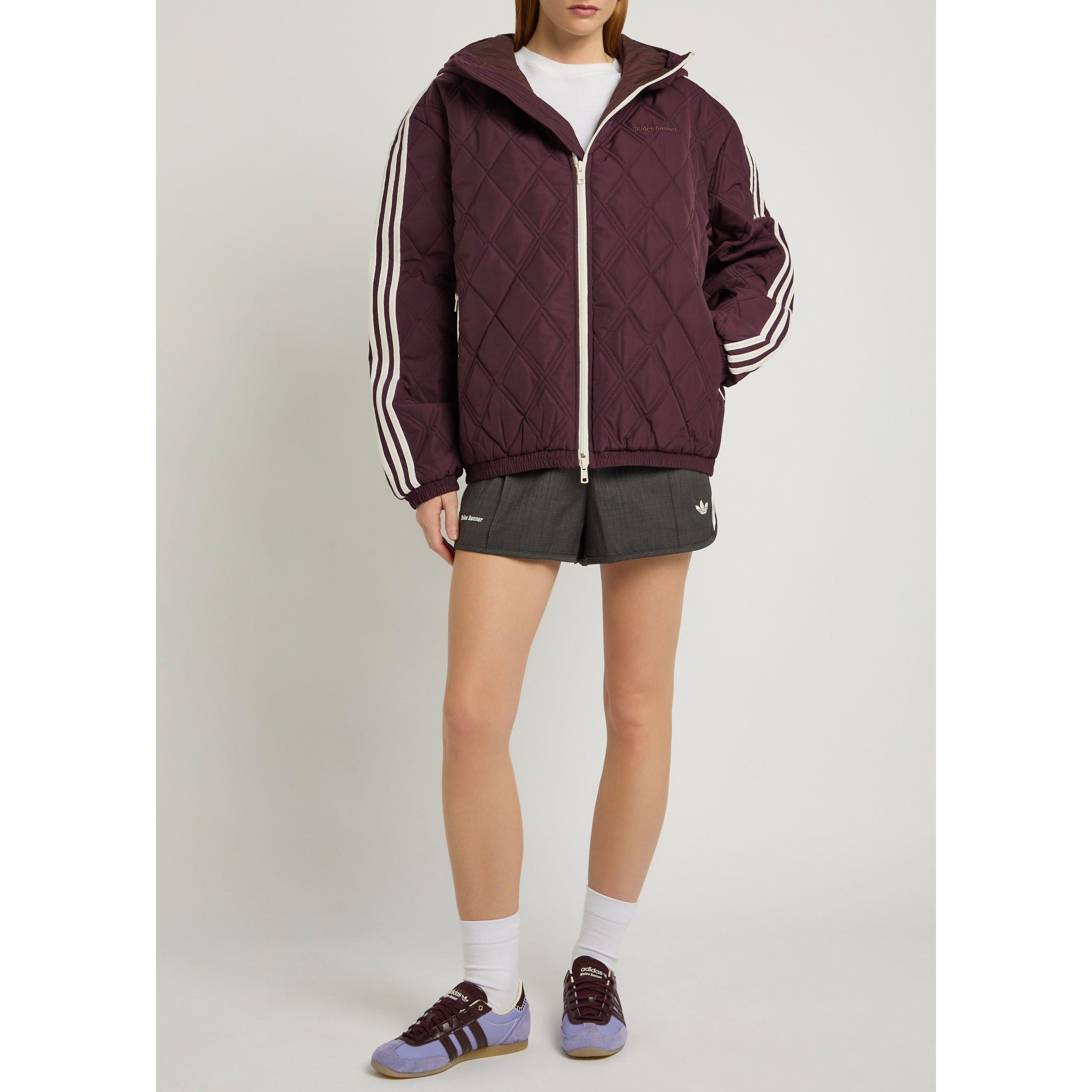 MAROON - adidas Originals - J WB QUILTED JKT - 5