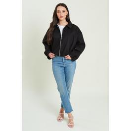 Be You Ladies Zip Bomber Jacket