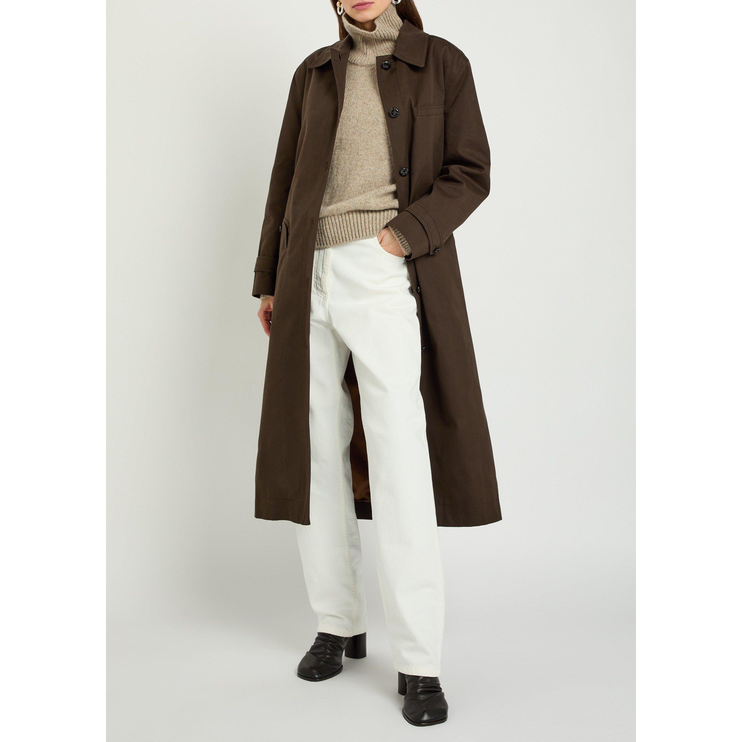 DARK BROWN - Blaze Milano - C VAGRANT BASOTO TRENCH COAT - 5