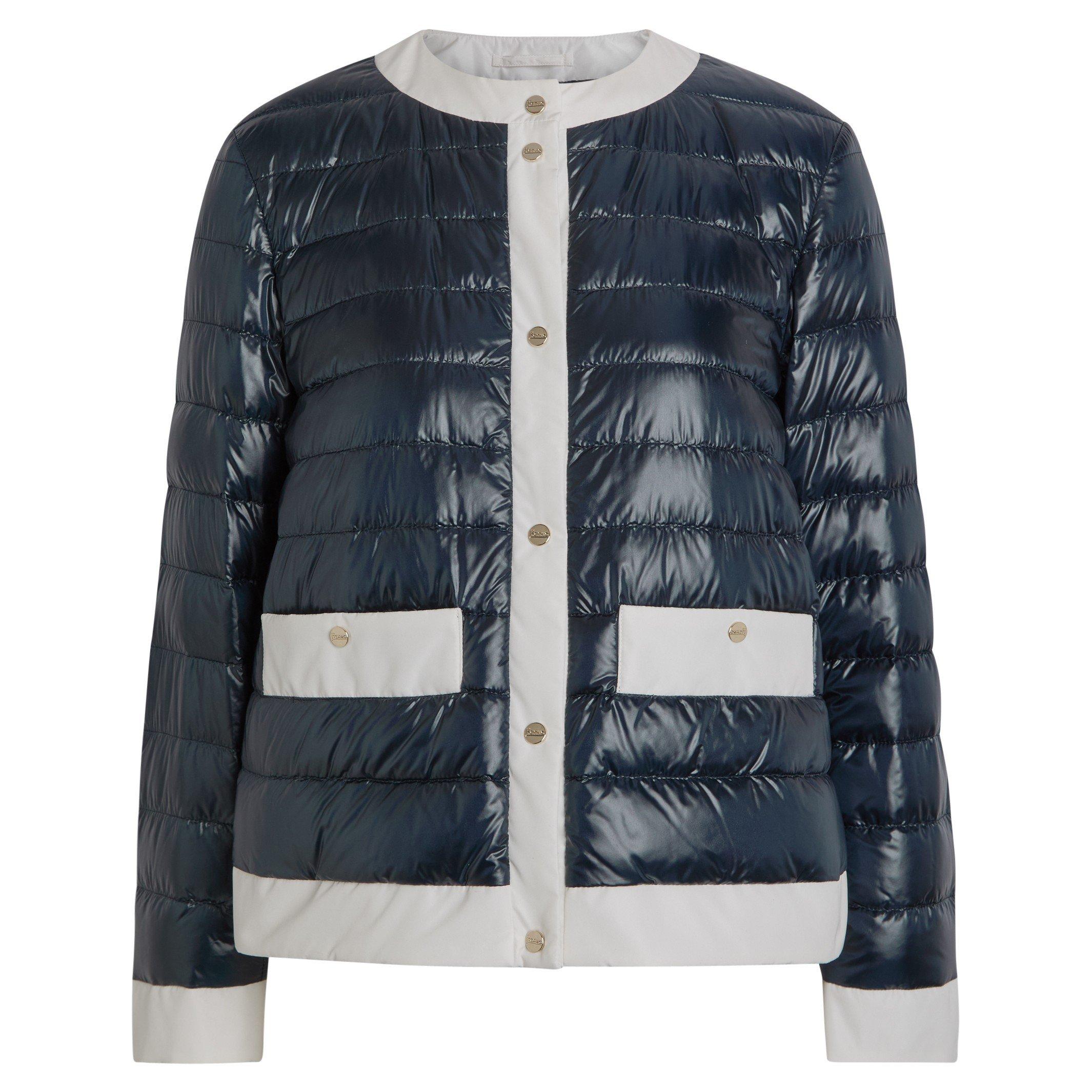 BLUE - Herno - J LS CONTRAST PUFFER - 1