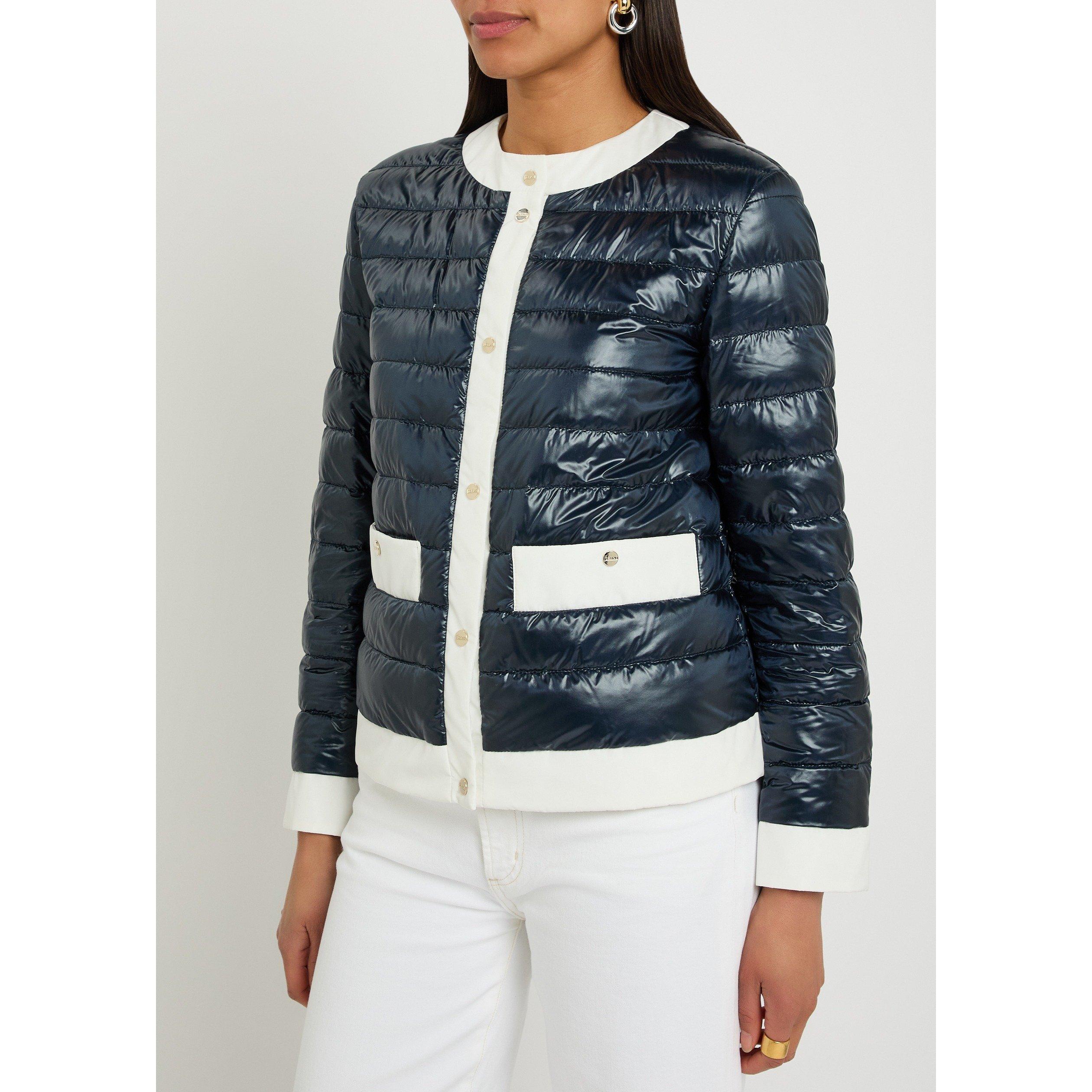 BLUE - Herno - J LS CONTRAST PUFFER - 2