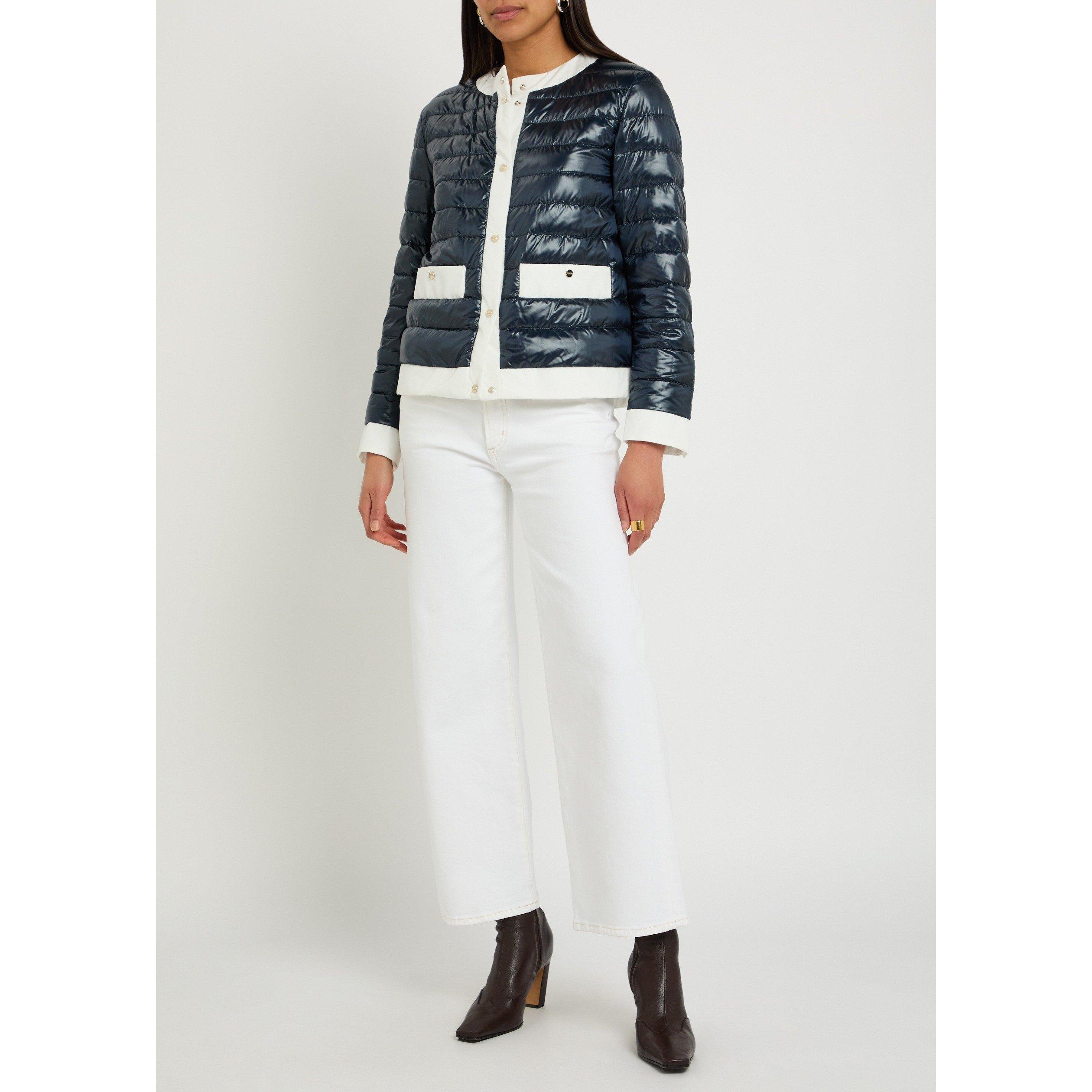 BLUE - Herno - J LS CONTRAST PUFFER - 5
