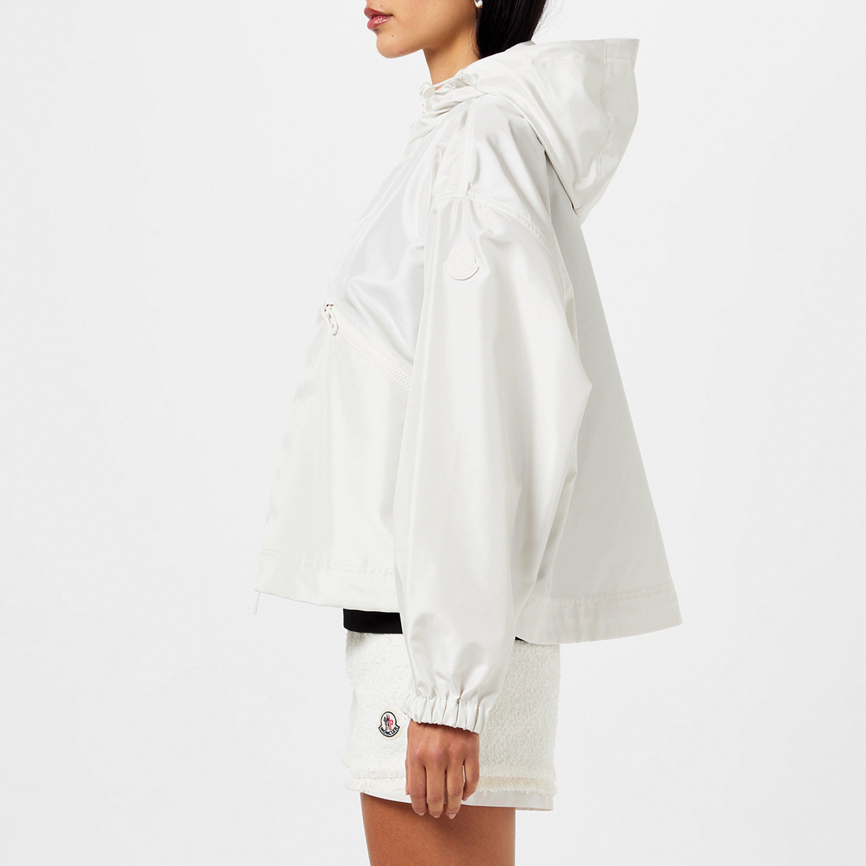 White 034 - Moncler - Women's Marmace Hooded Long Sleeve Rain Anorak - 2